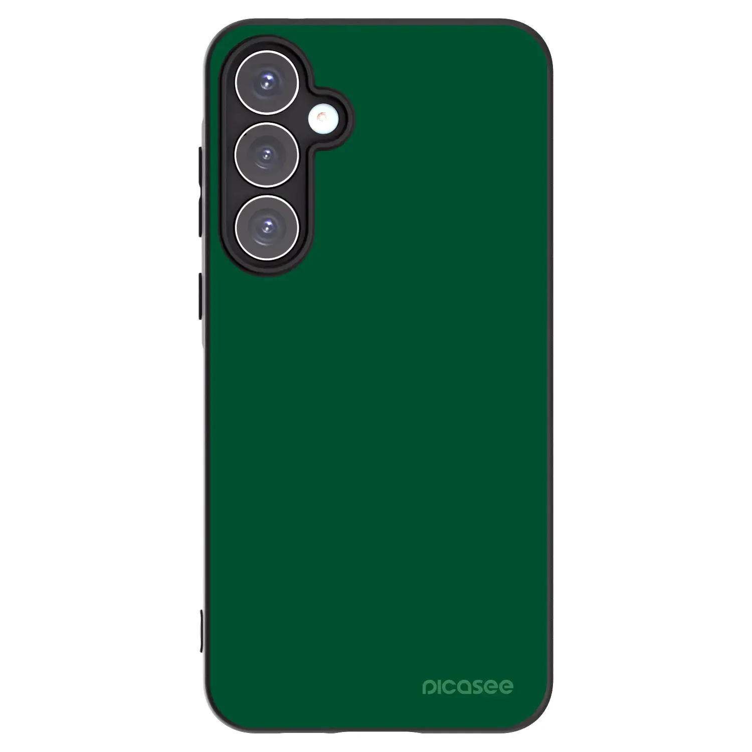 Silikonový černý obal pro Samsung Galaxy A55 5G A556B - Green Gleam