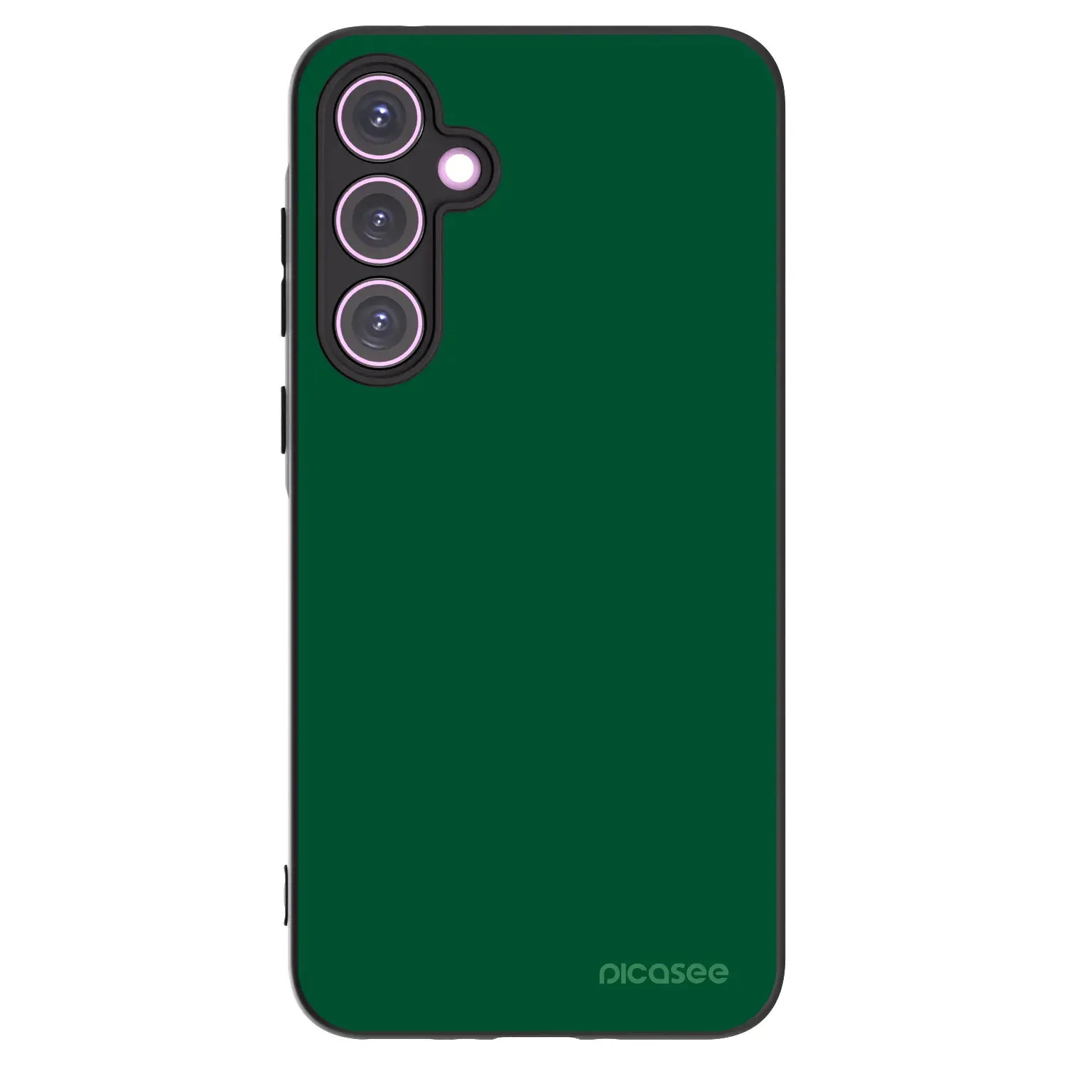 Silikonový černý obal pro Samsung Galaxy A35 5G A356B - Green Gleam