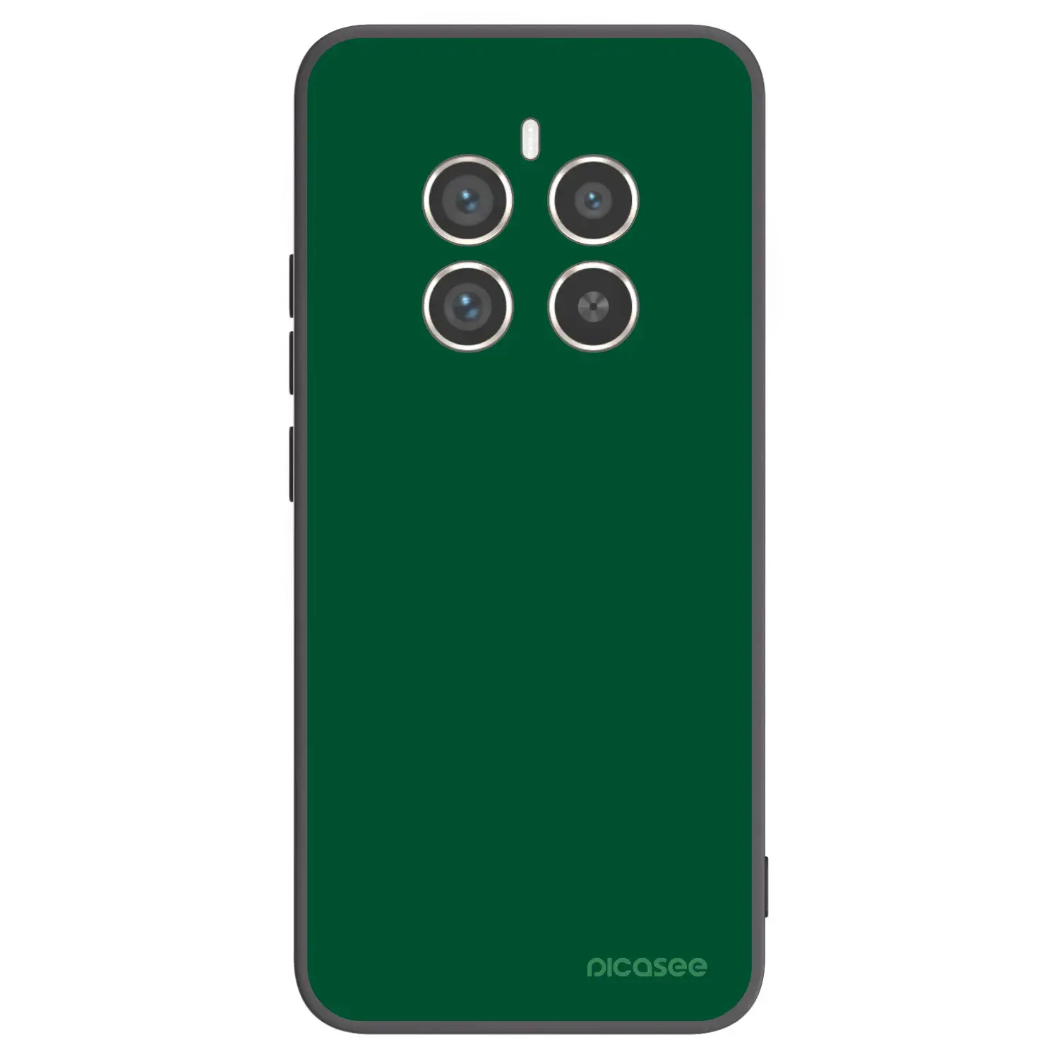 Silikonový černý obal pro Realme 12 Pro 5G - Green Gleam