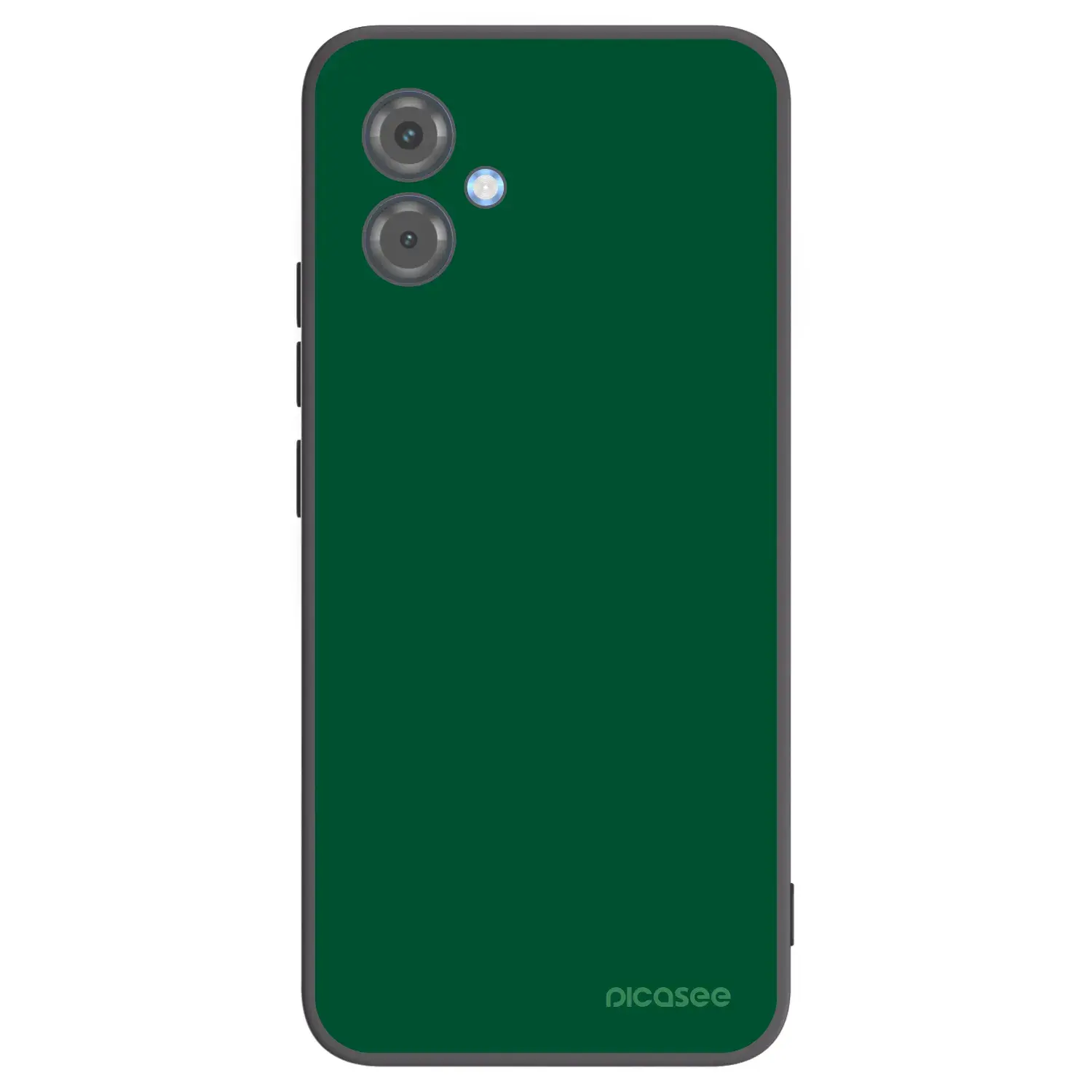 Silikonový černý obal pro Motorola Moto G14 - Green Gleam