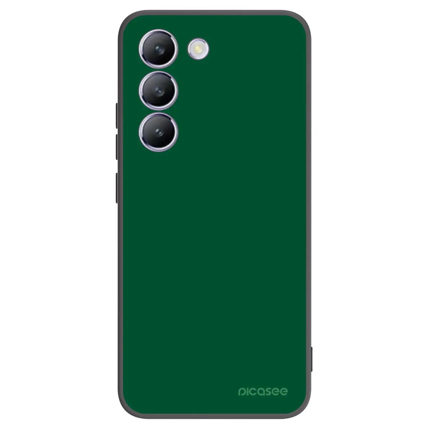Silikonový černý obal pro Vivo V40 SE 5G - Green Gleam
