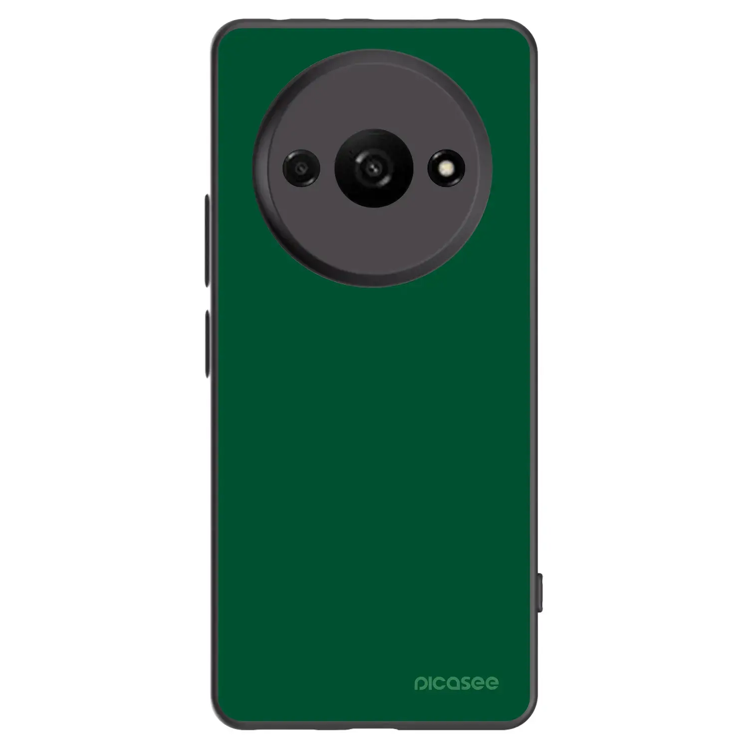 Silikonový černý obal pro Xiaomi Redmi A3 - Green Gleam