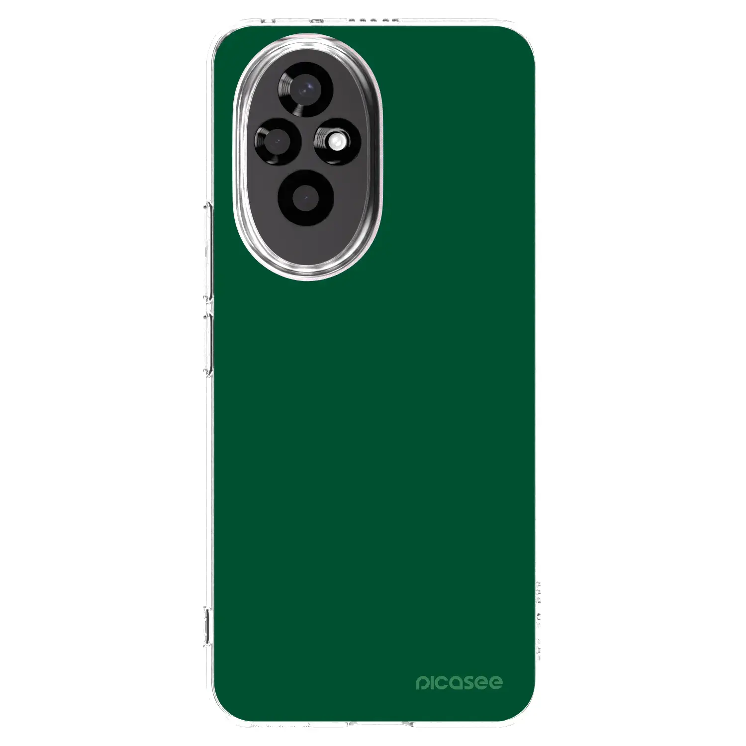 Silikonový průhledný obal pro Honor 200 5G - Green Gleam
