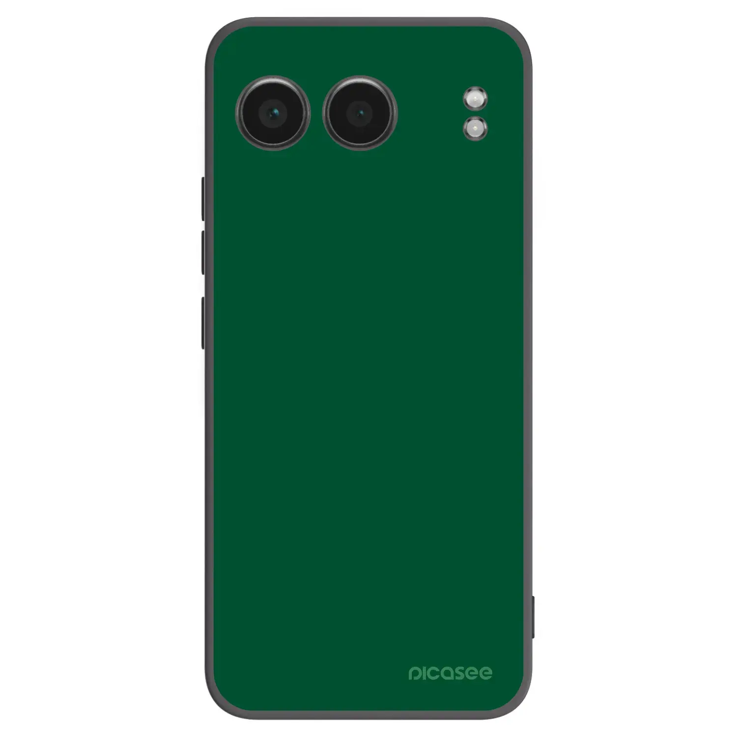 Silikonový černý obal pro OnePlus Nord 4 - Green Gleam