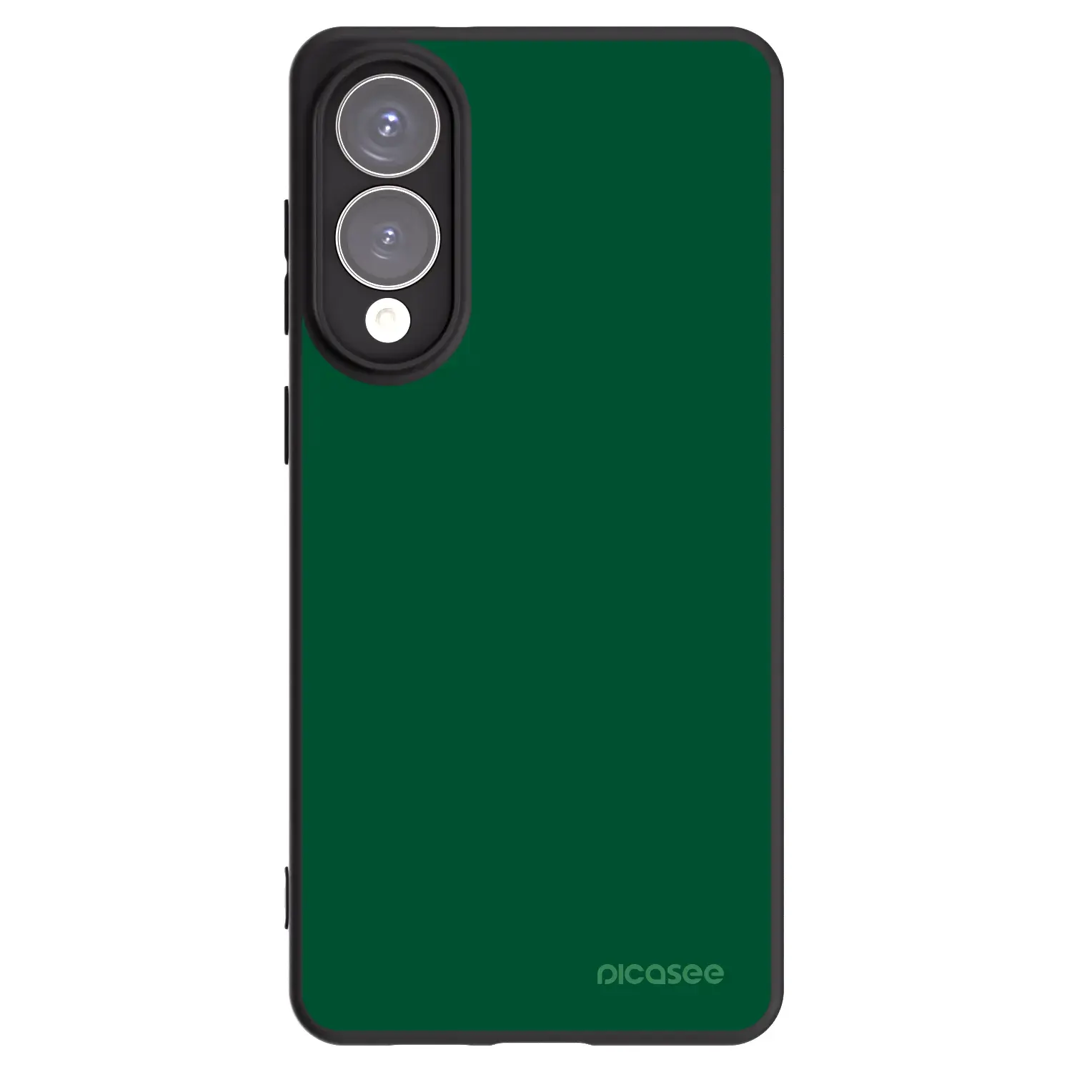 Silikonový černý obal pro Samsung Galaxy S25 Edge 5G - Green Gleam