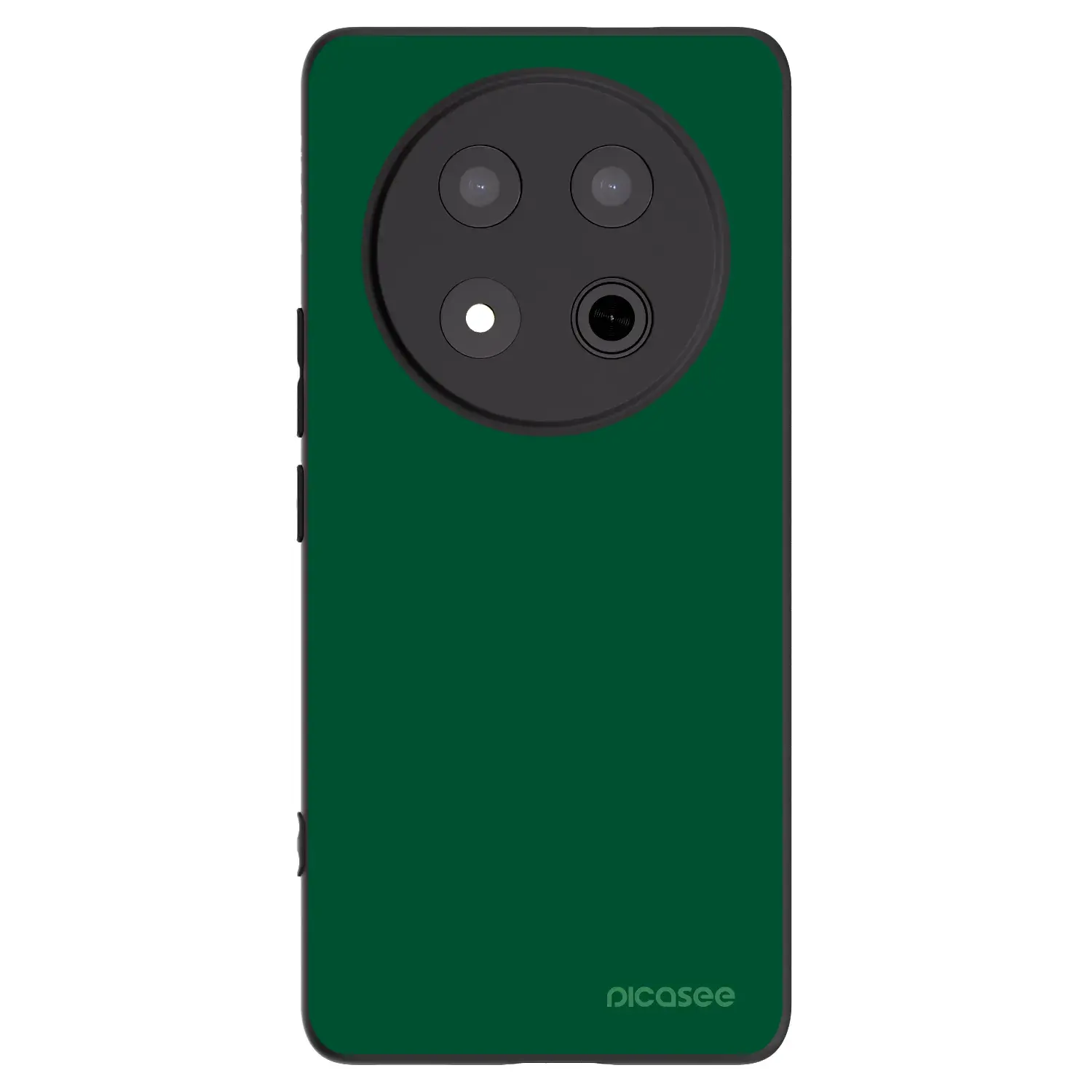 Silikonový černý obal pro Honor Magic7 Lite 5G - Green Gleam
