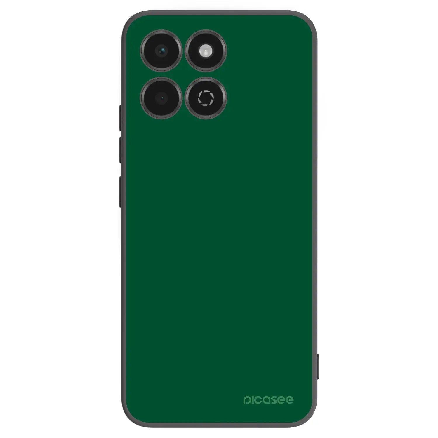 Silikonový černý obal pro Honor 200 Smart 5G - Green Gleam
