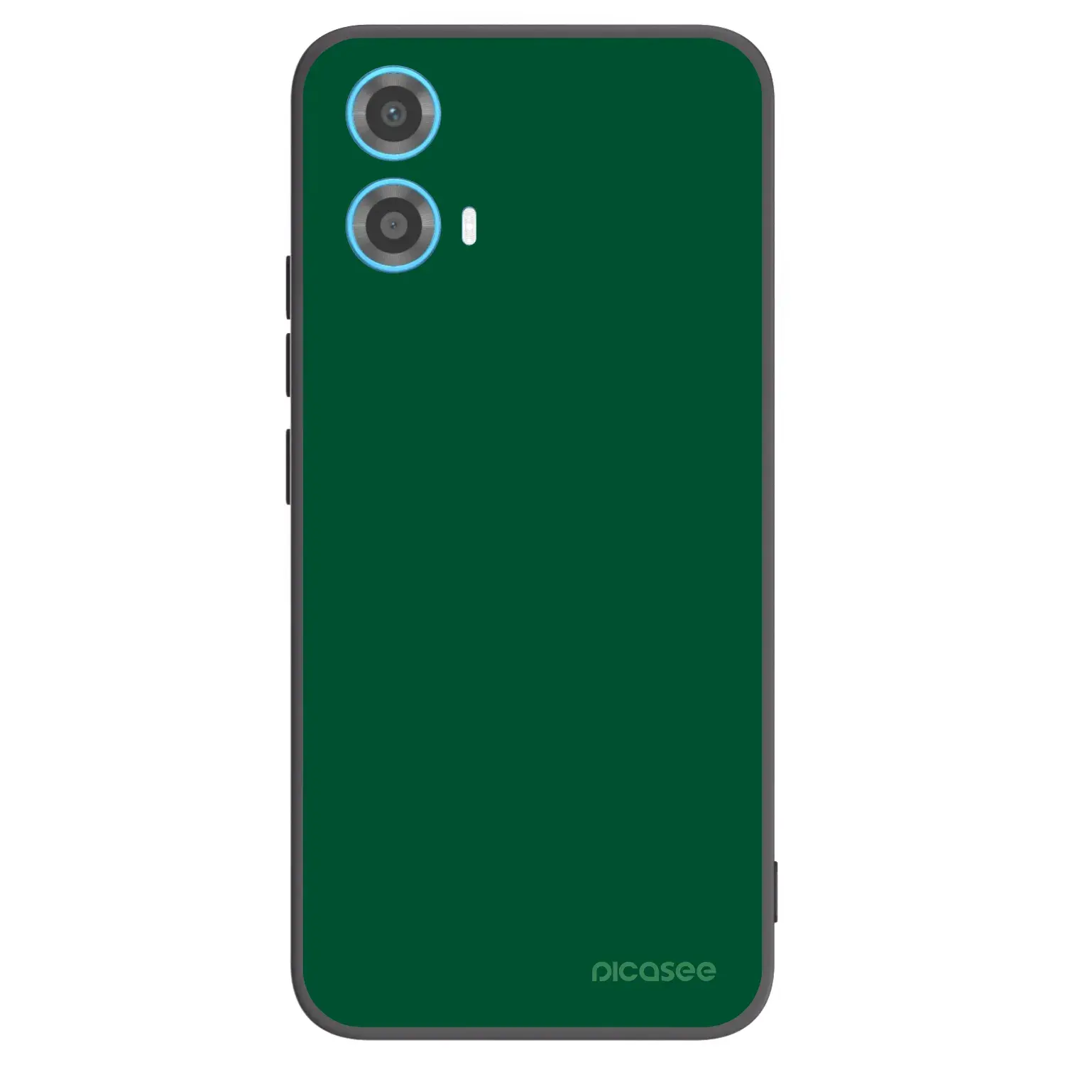 Silikonový černý obal pro Motorola Moto G34 5G - Green Gleam