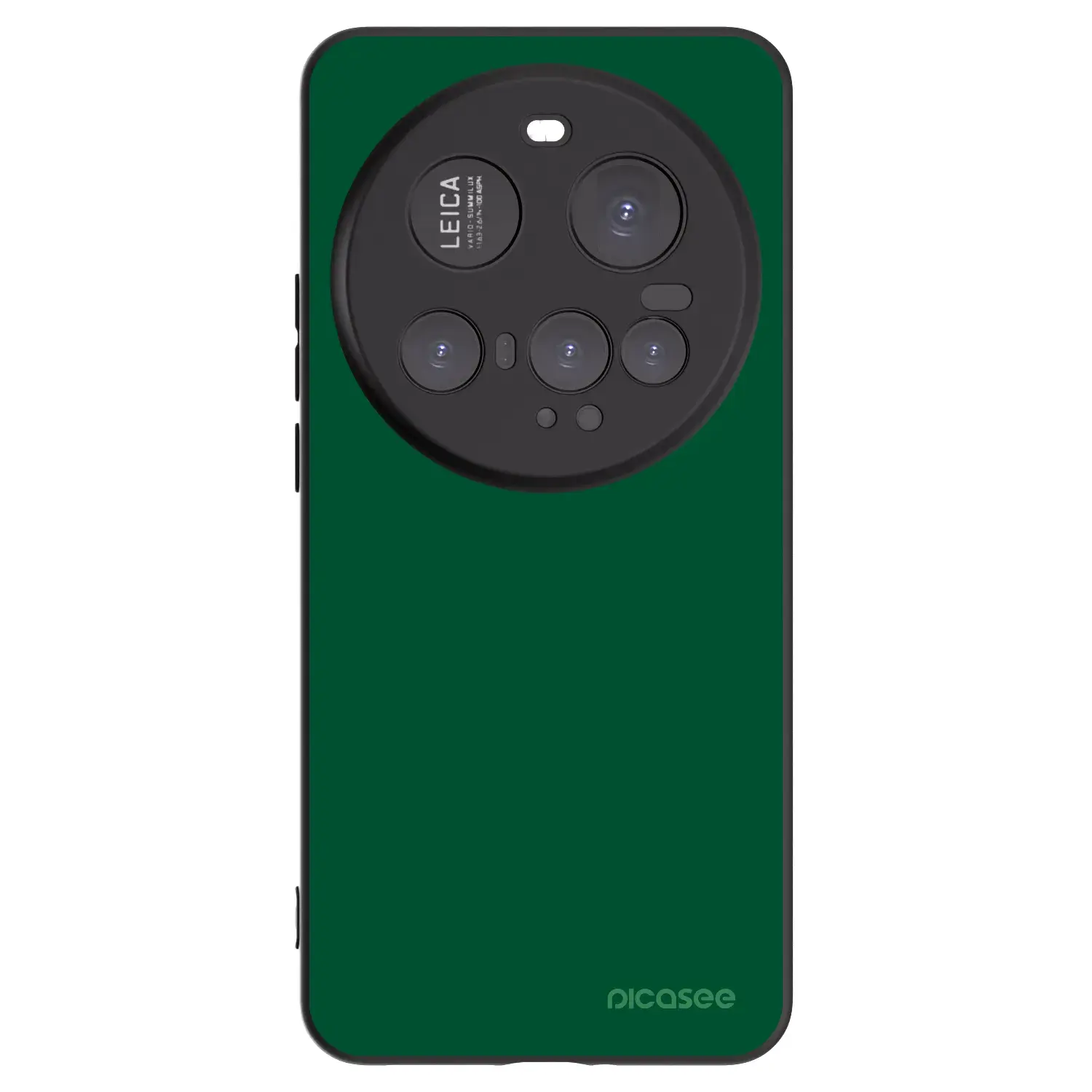 Silikonový černý obal pro Xiaomi 15 Ultra - Green Gleam