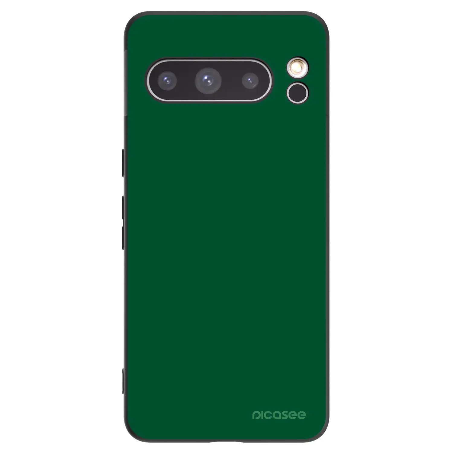 Silikonový černý obal pro Google Pixel 8 Pro - Green Gleam