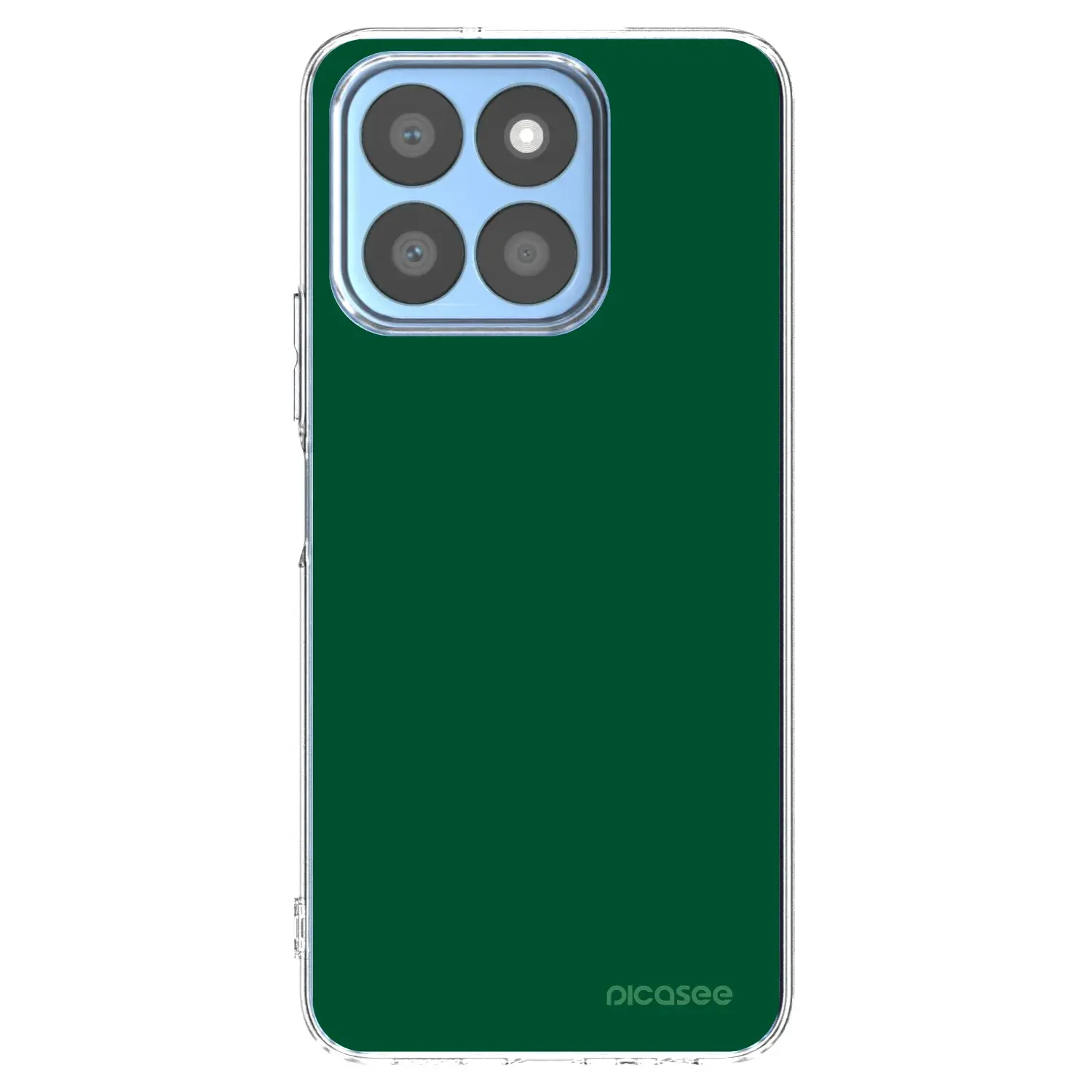 Silikonový průhledný obal pro Honor X8c - Green Gleam