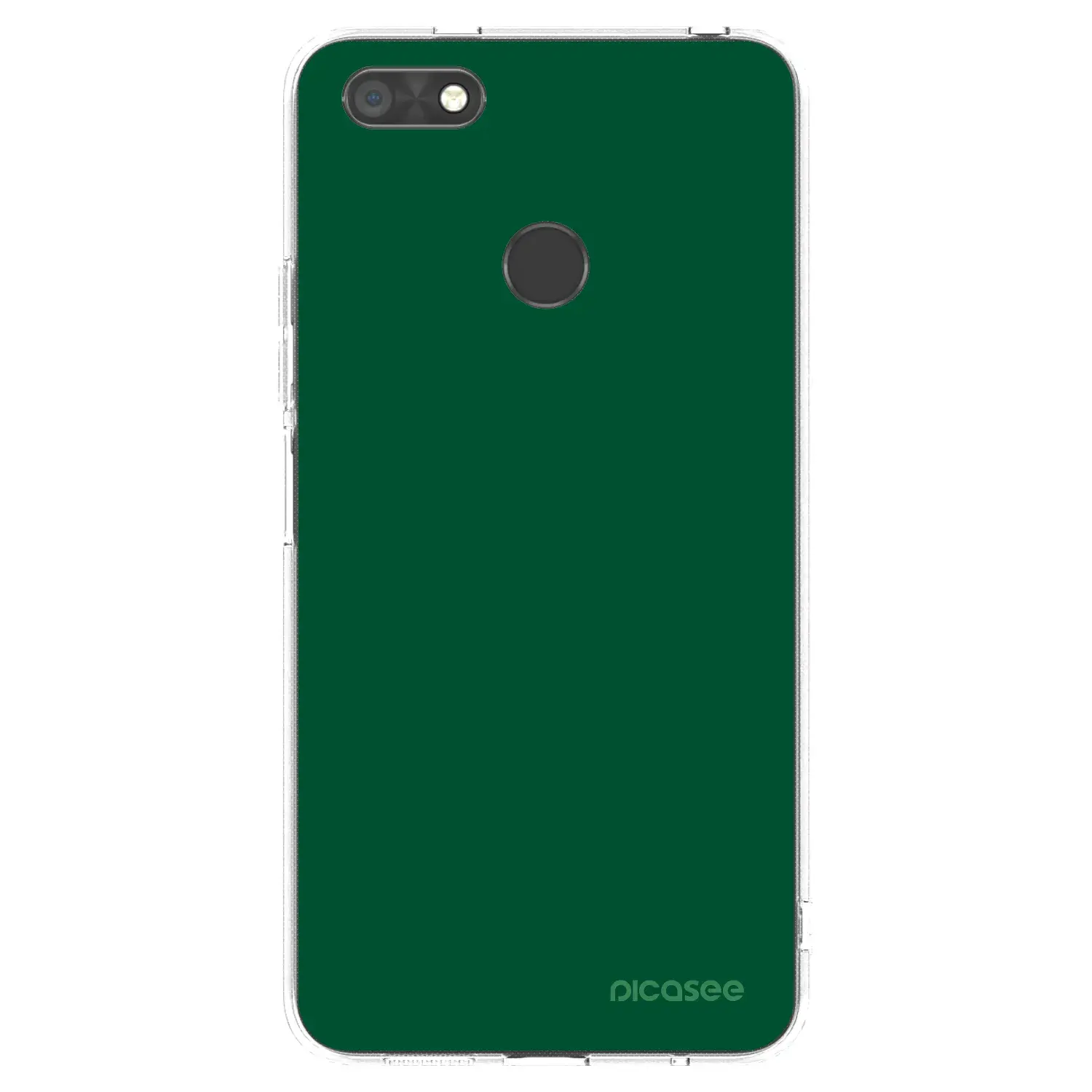 Silikonový průhledný obal pro Huawei P9 Lite Mini - Green Gleam