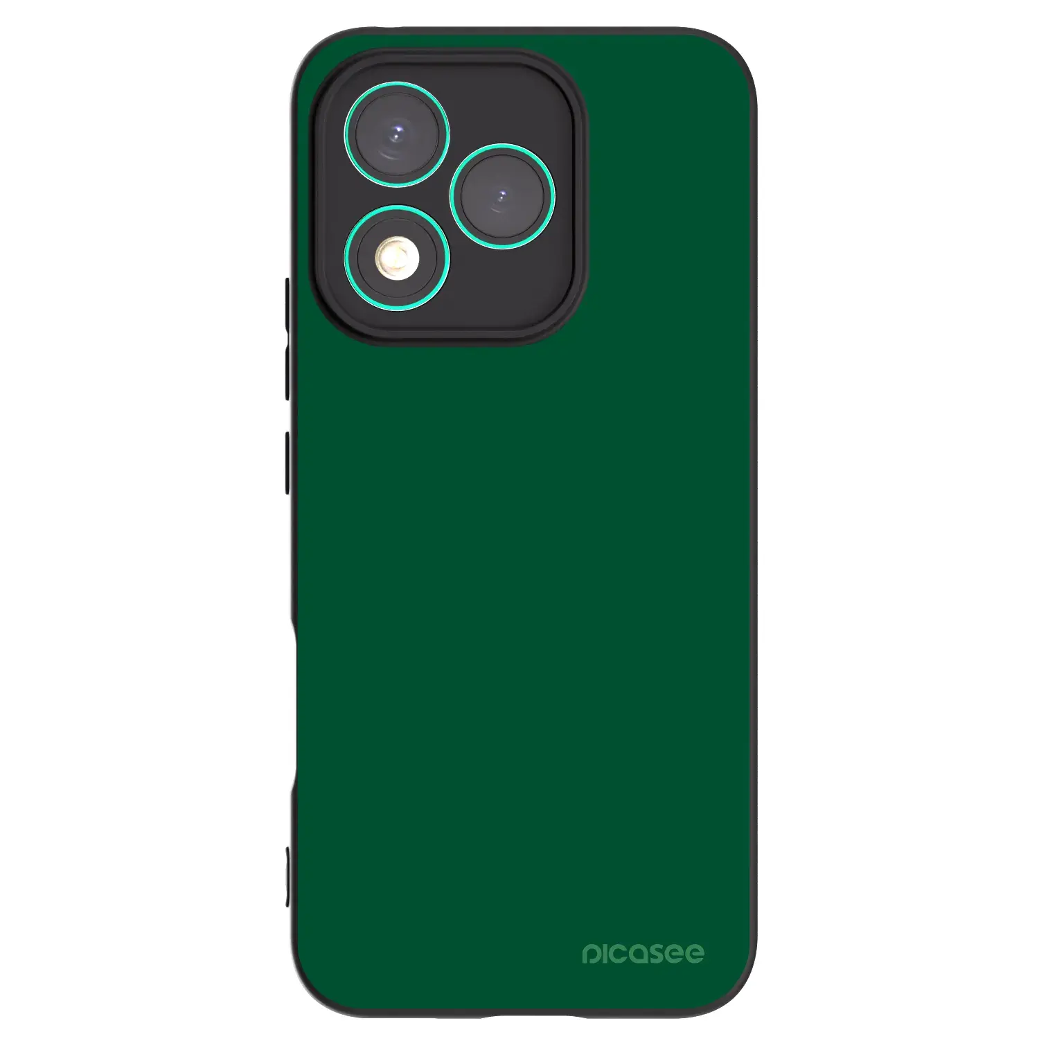 Silikonový černý obal pro Honor 400 Lite 5G - Green Gleam