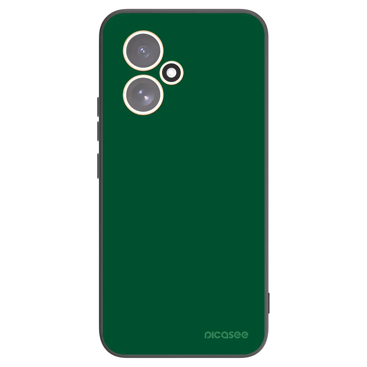 Silikonový černý obal pro Honor 400 5G - Green Gleam