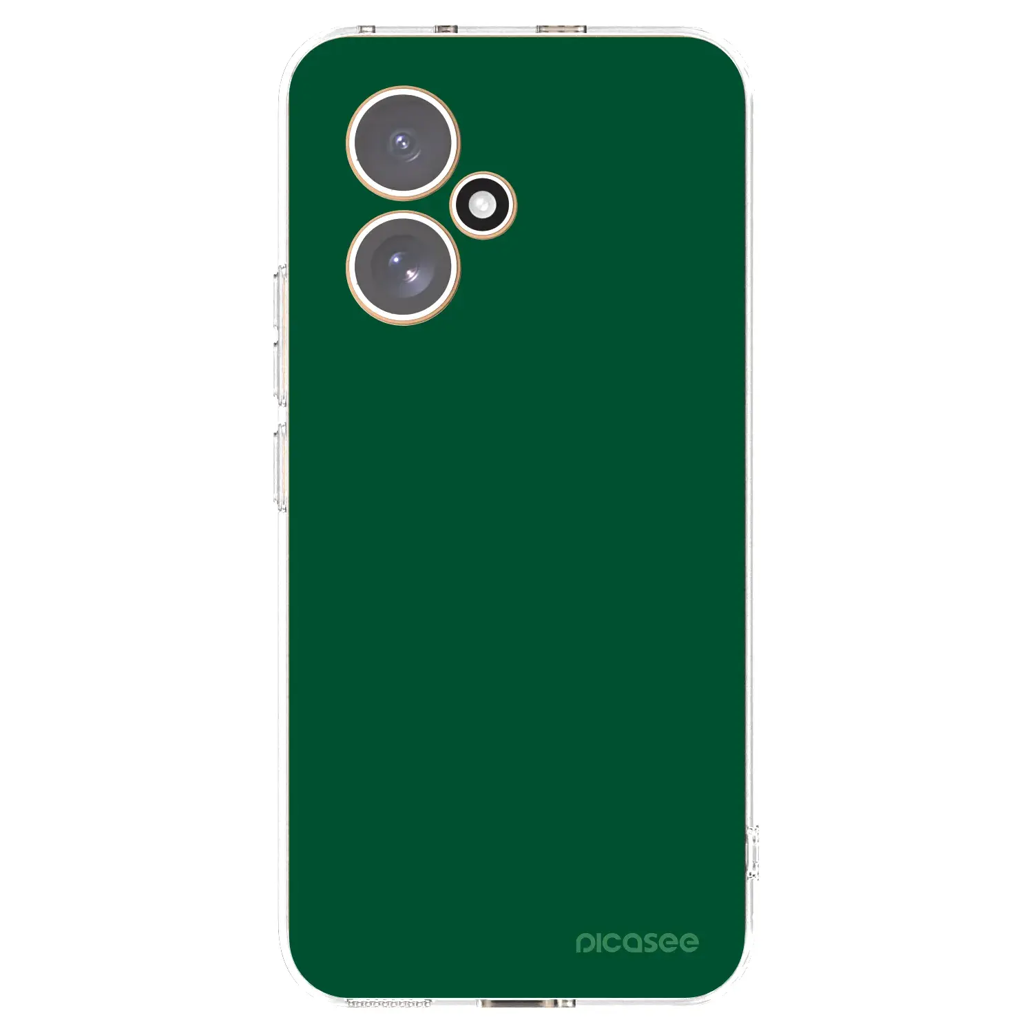 Silikonový průhledný obal pro Honor 400 5G - Green Gleam