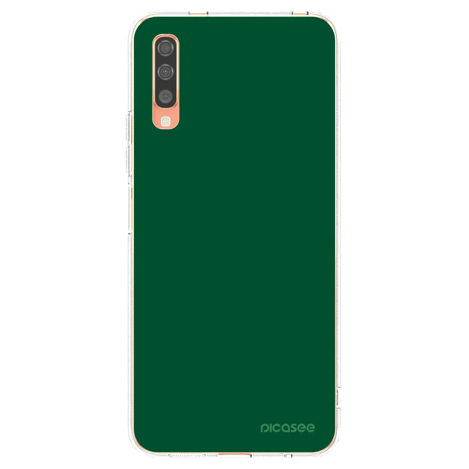 Silikonový průhledný obal pro Samsung Galaxy A70 A705F - Green Gleam