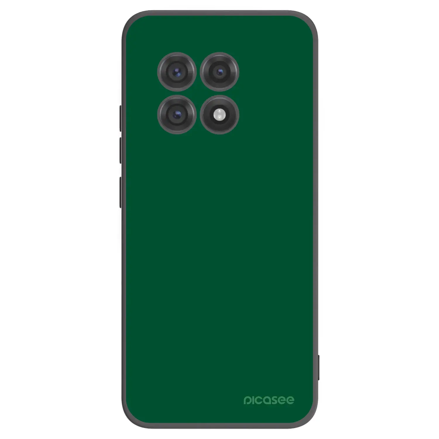 Silikonový černý obal pro OnePlus 13R 5G - Green Gleam