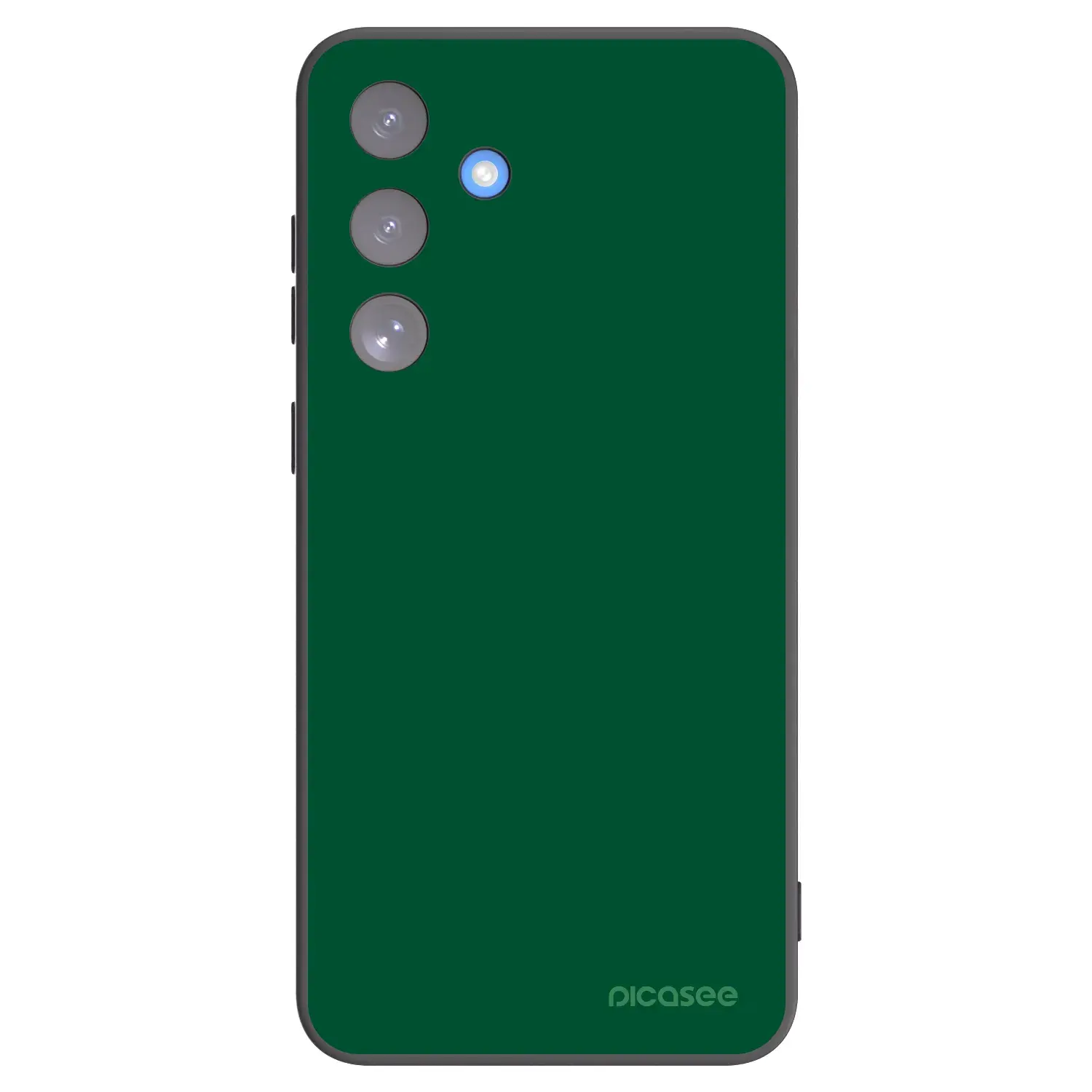 Silikonový černý obal pro Samsung Galaxy S25 FE 5G - Green Gleam