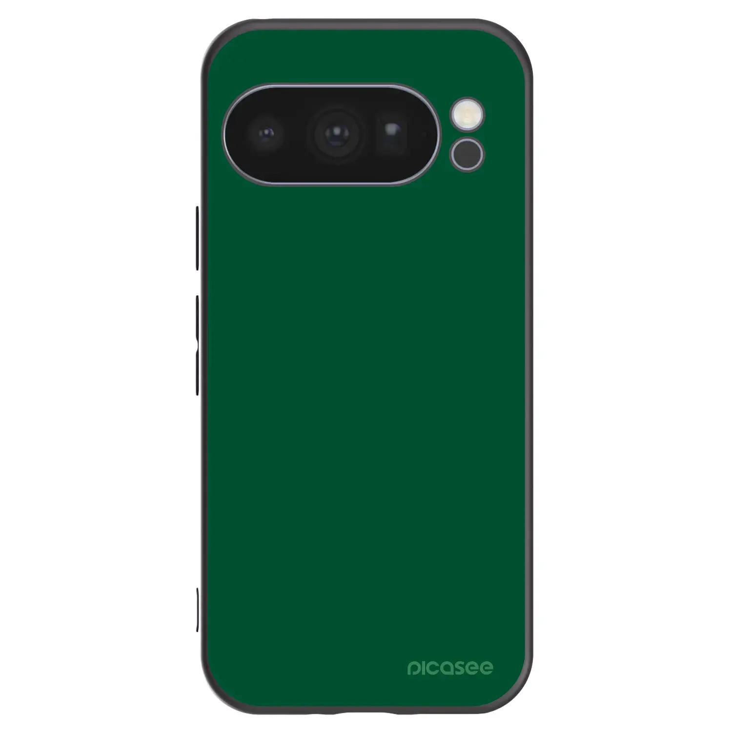 Silikonový černý obal pro Google Pixel 10 Pro - Green Gleam