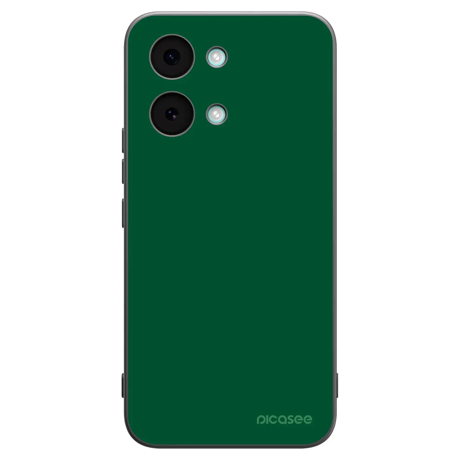 Silikonový černý obal pro Xiaomi Poco X8 Pro Max - Green Gleam