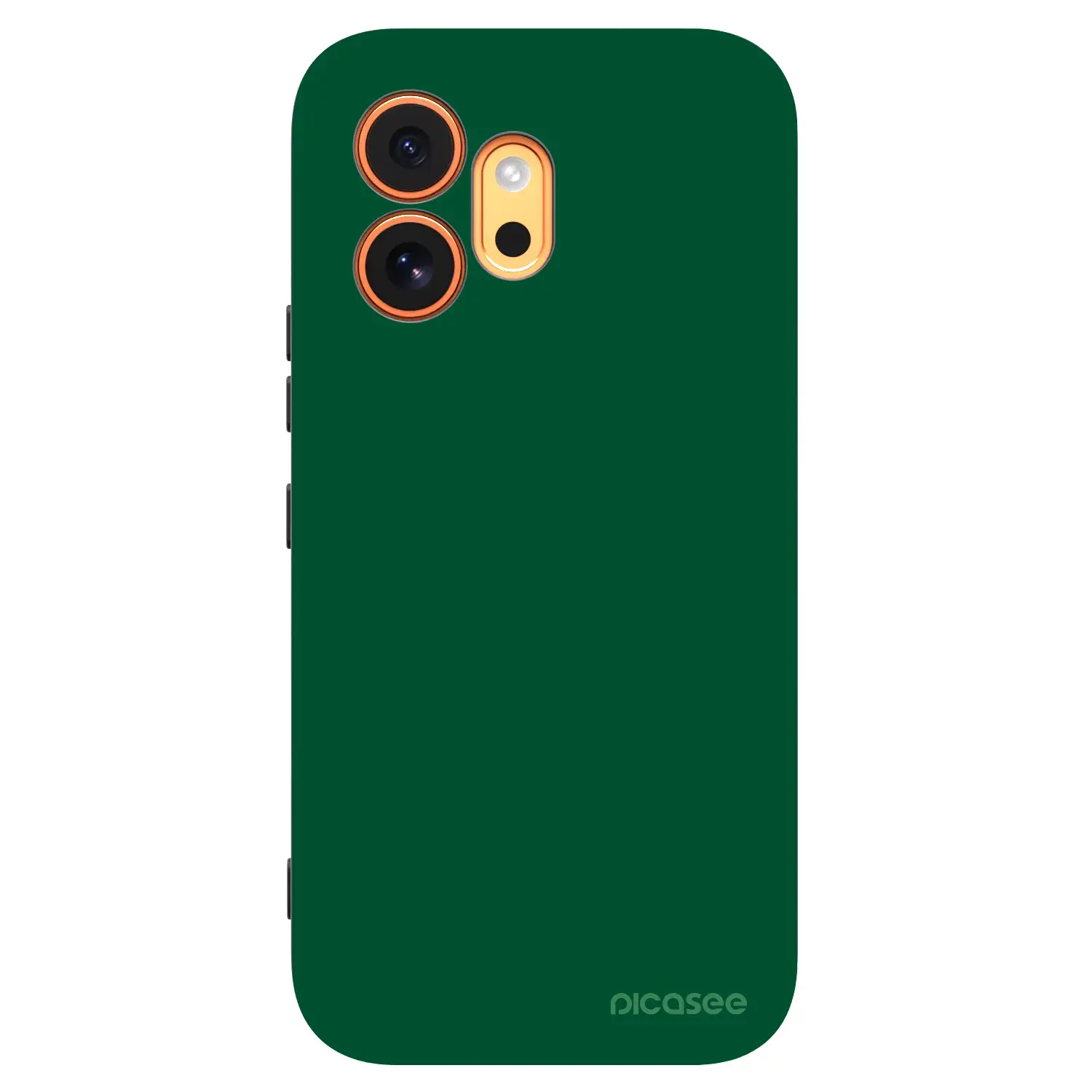 Silikonový černý obal pro Honor 600 - Green Gleam
