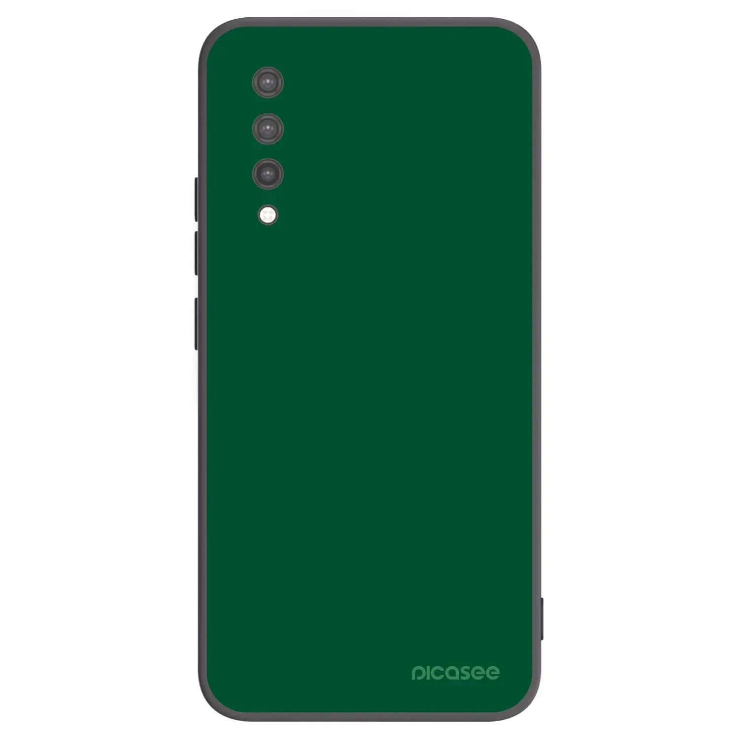 Silikonový černý obal pro Xiaomi Mi 9 Lite - Green Gleam