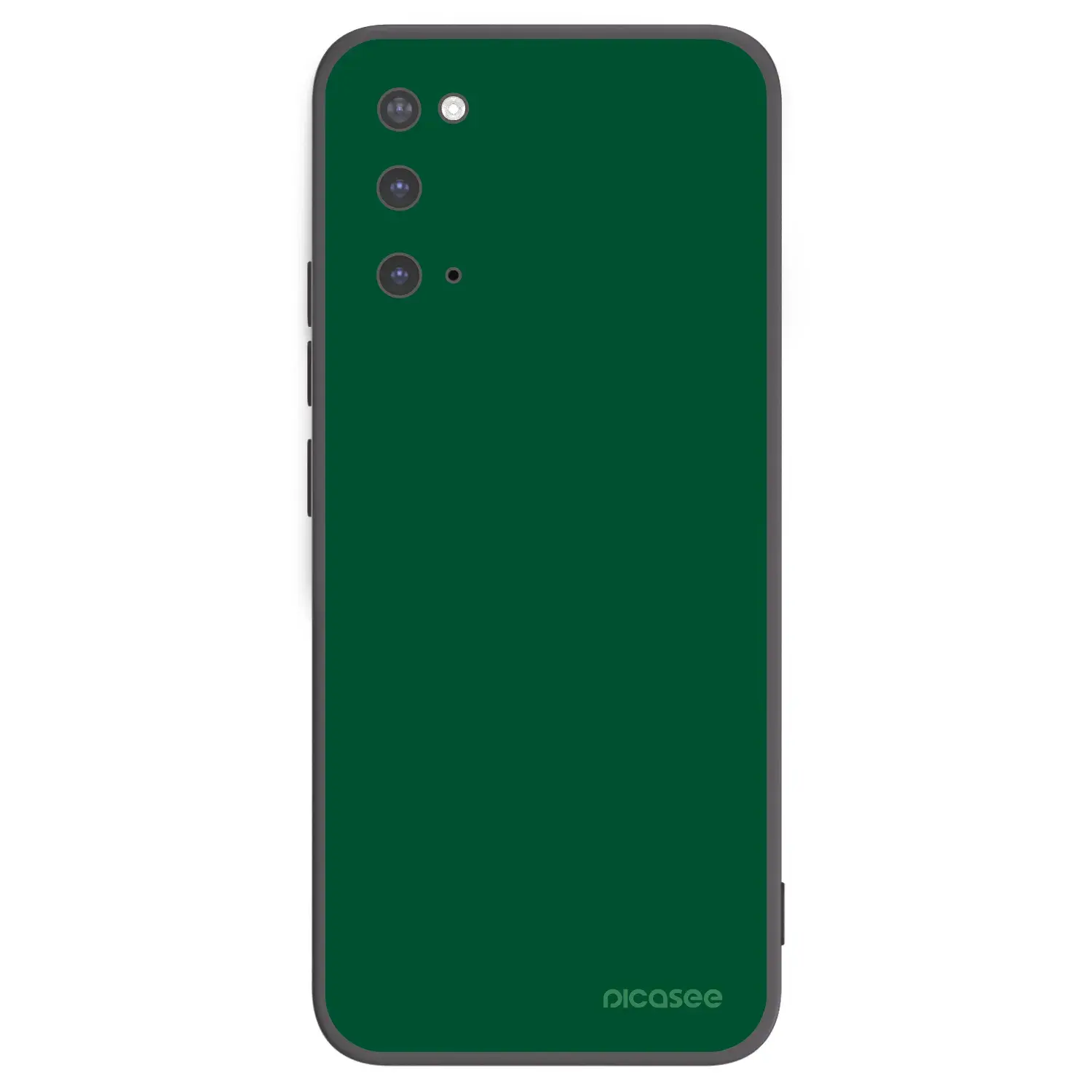 Silikonový černý obal pro Samsung Galaxy S20 G980F - Green Gleam