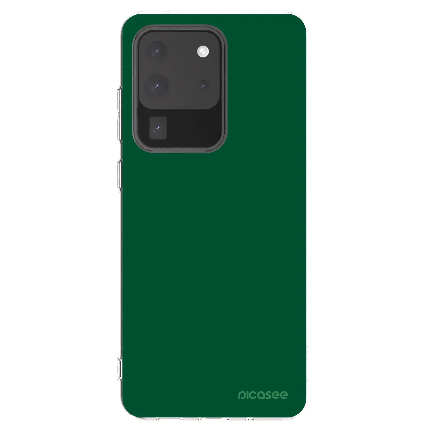 Silikonový průhledný obal pro Samsung Galaxy S20 Ultra 5G G988F - Green Gleam