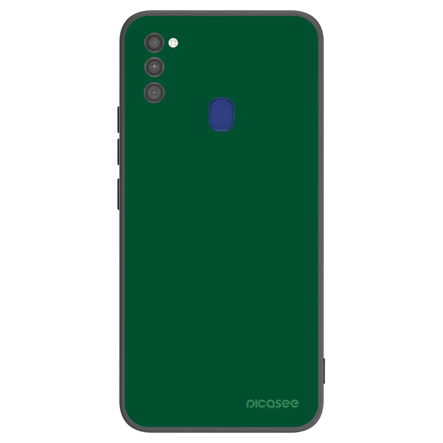 Silikonový černý obal pro Samsung Galaxy M21 M215F - Green Gleam