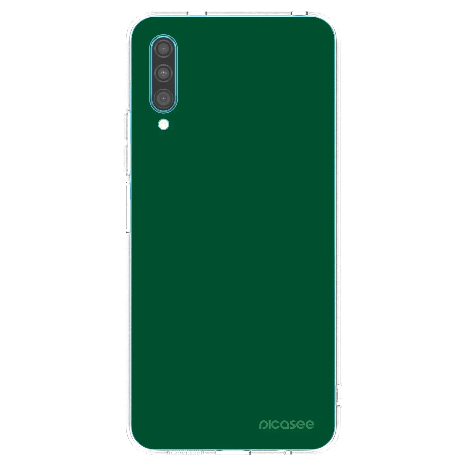 Silikonový průhledný obal pro Samsung Galaxy A30s A307F - Green Gleam