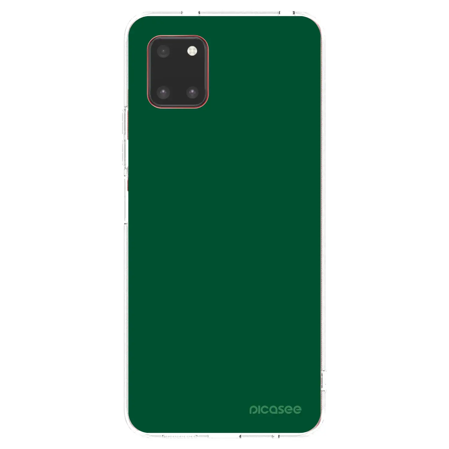Silikonový průhledný obal pro Samsung Galaxy Note 10 Lite N770F - Green Gleam