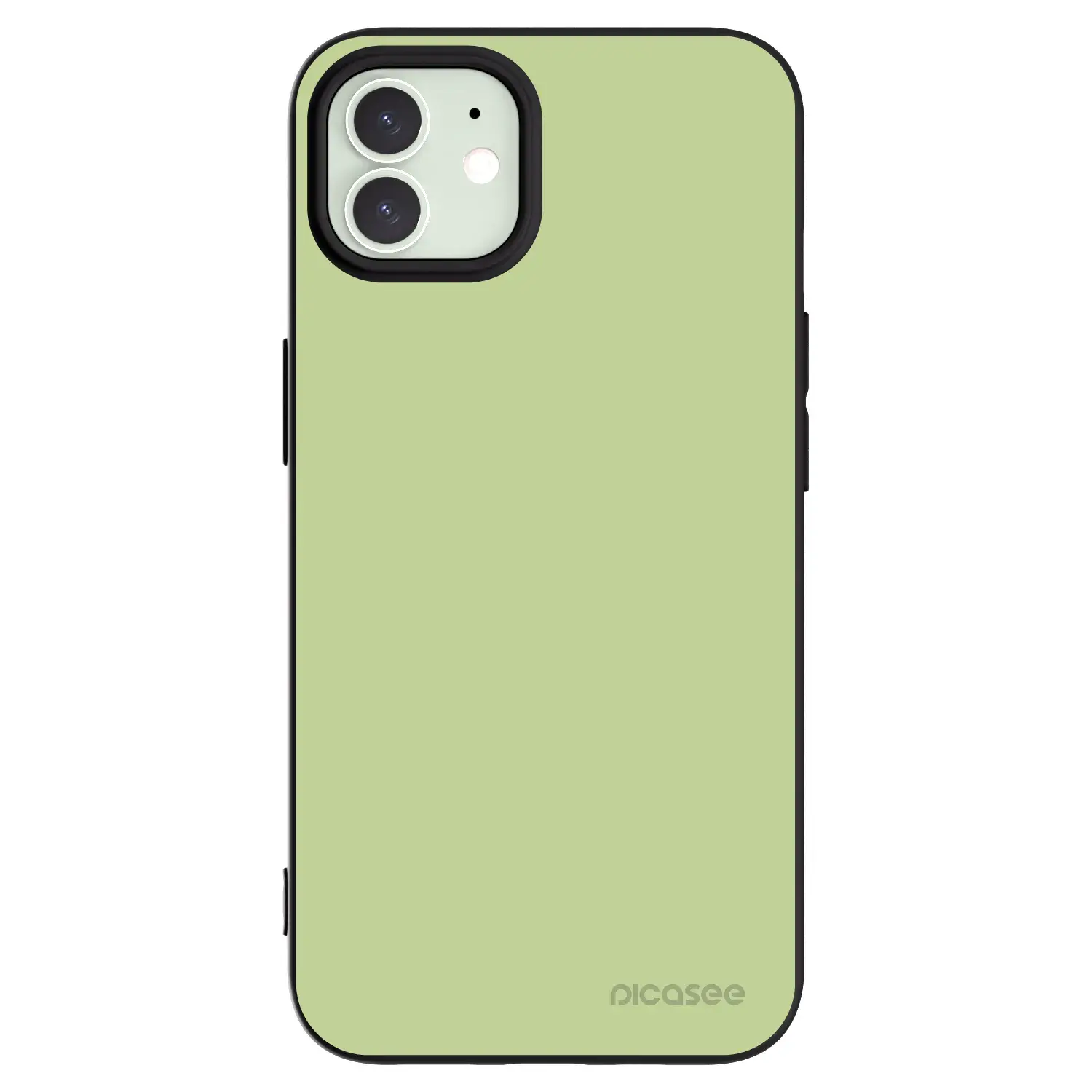 Silikonový černý obal pro Apple iPhone 12 - Heavenly Hints