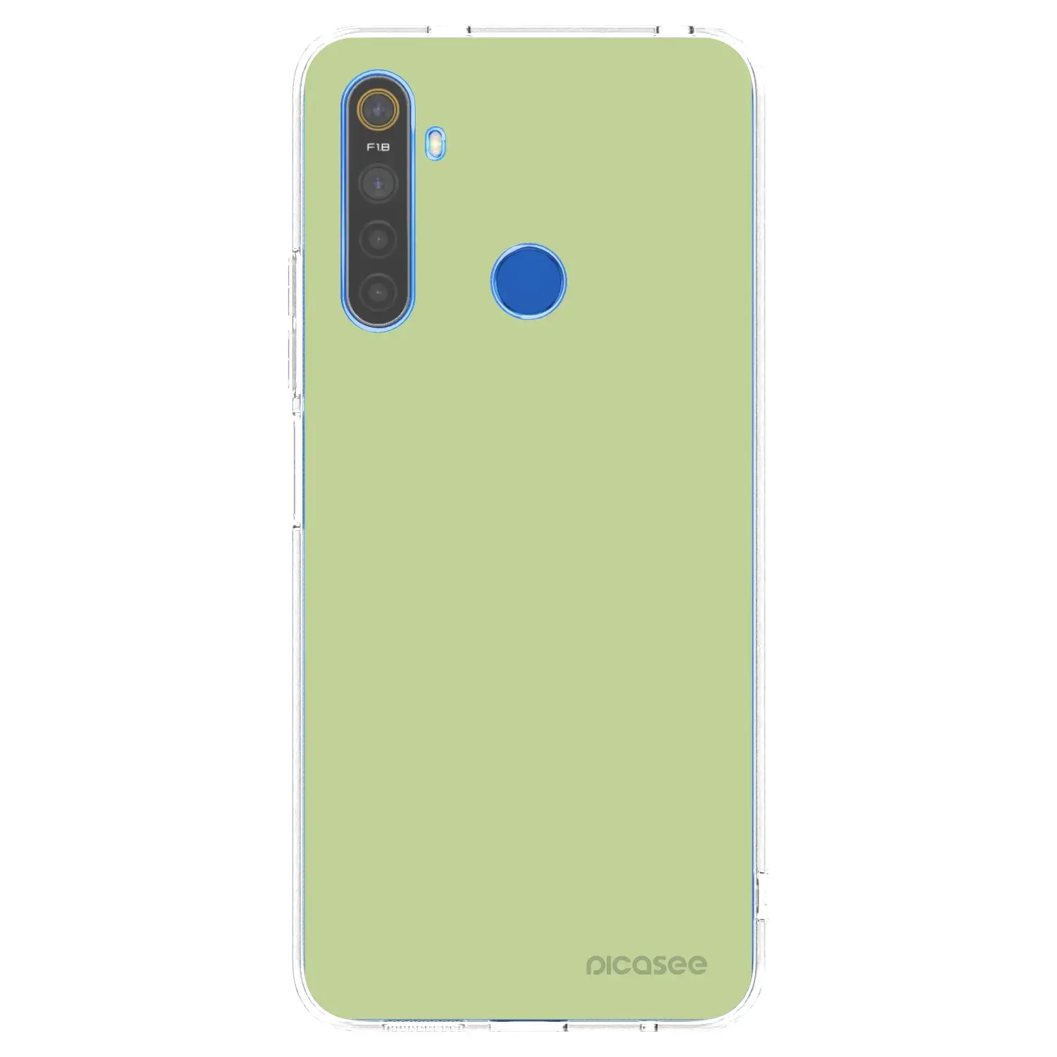 Silikonový průhledný obal pro Realme 5 - Heavenly Hints