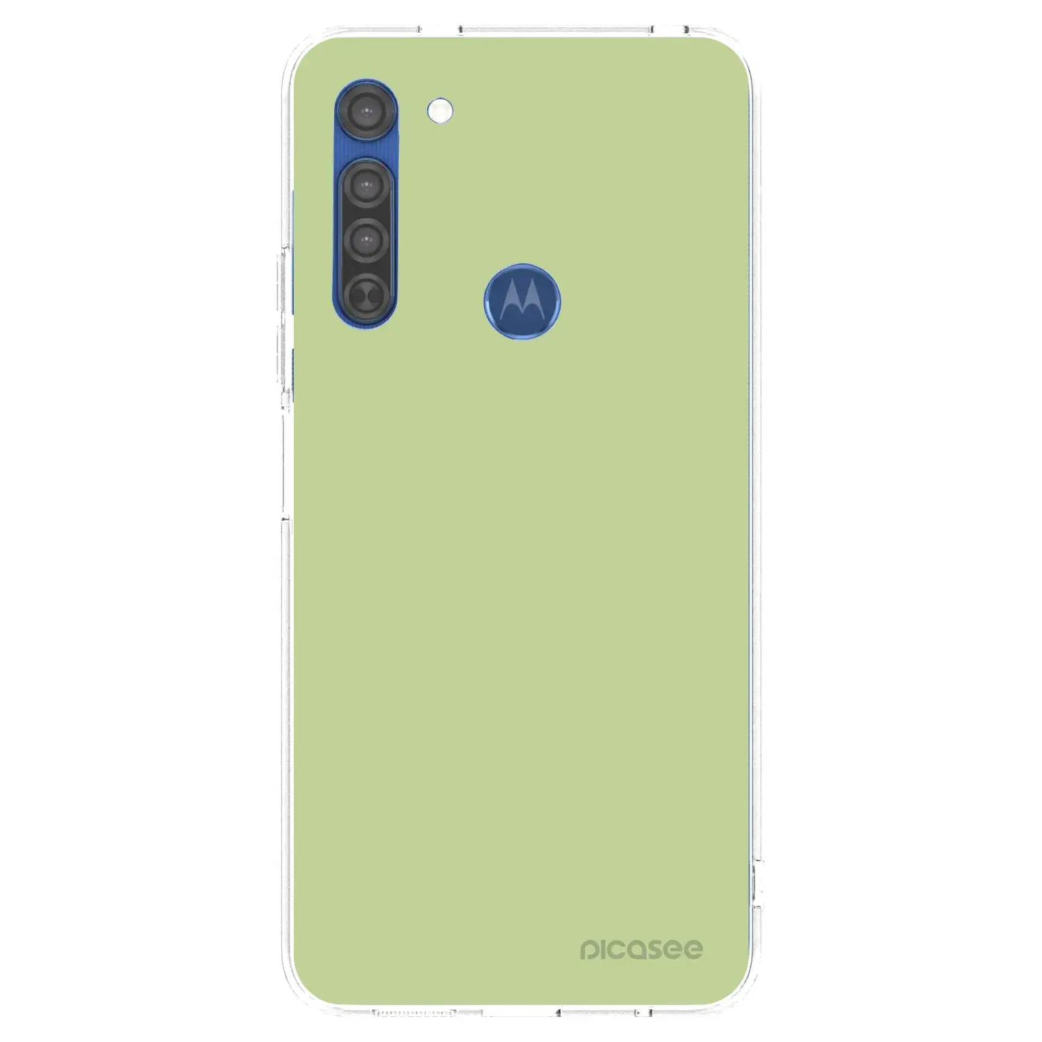 Silikonový průhledný obal pro Motorola Moto G8 - Heavenly Hints