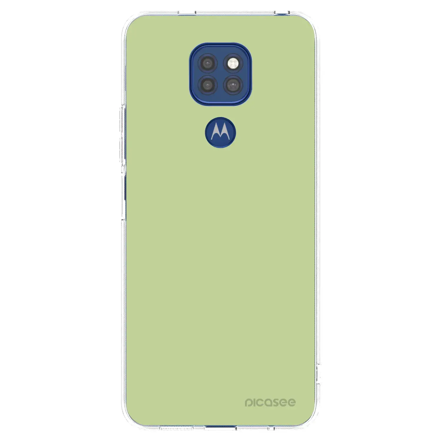 Silikonový průhledný obal pro Motorola Moto G9 Play - Heavenly Hints