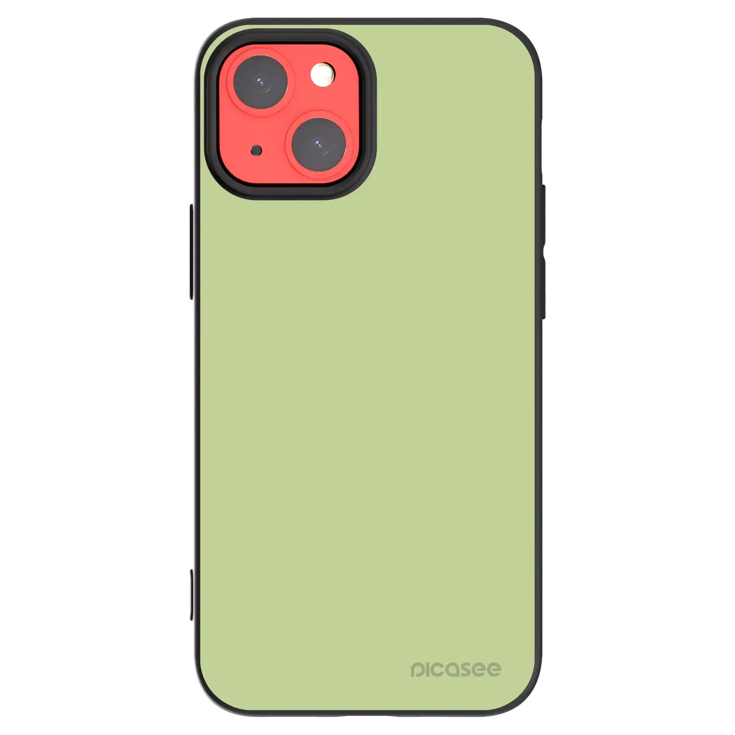 Silikonový černý obal pro Apple iPhone 13 mini - Heavenly Hints