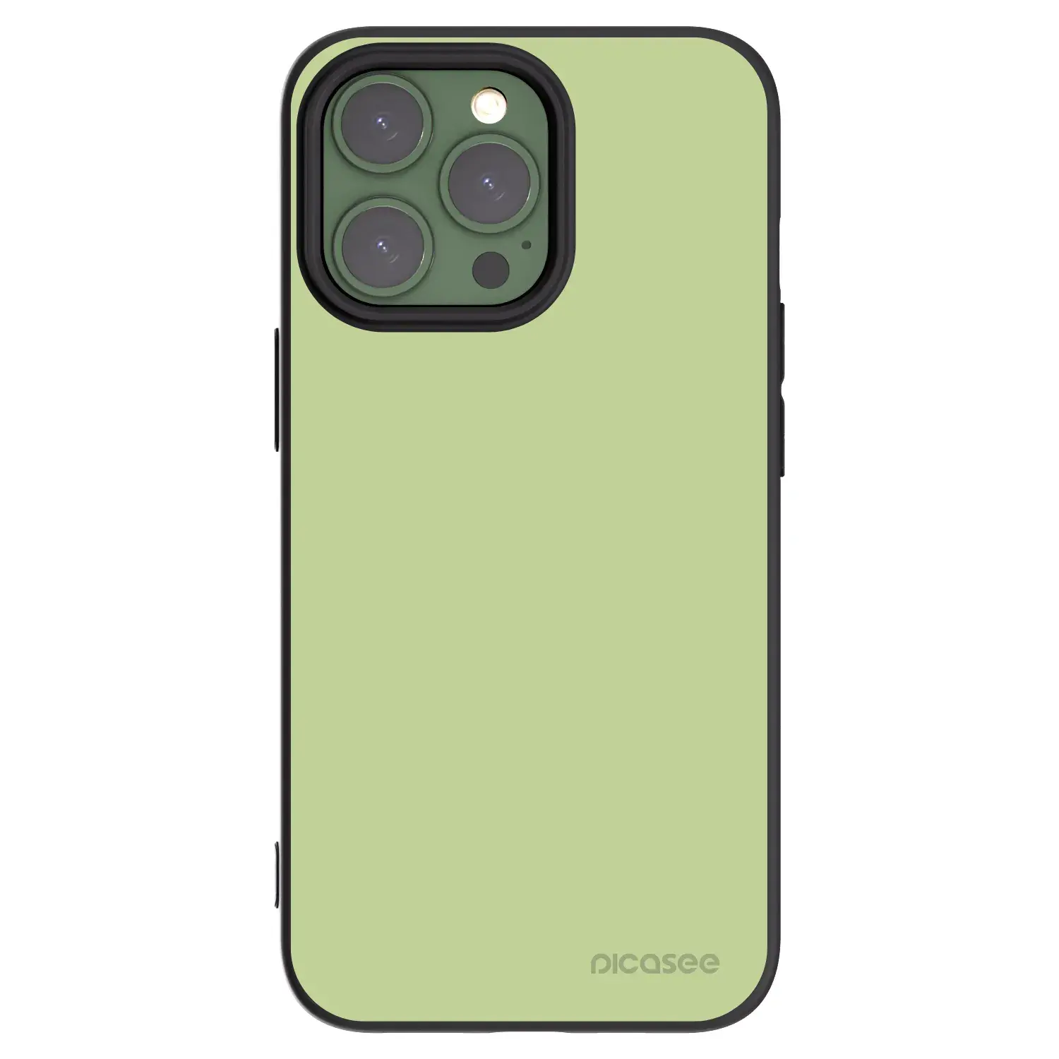 Silikonový černý obal pro Apple iPhone 13 Pro - Heavenly Hints