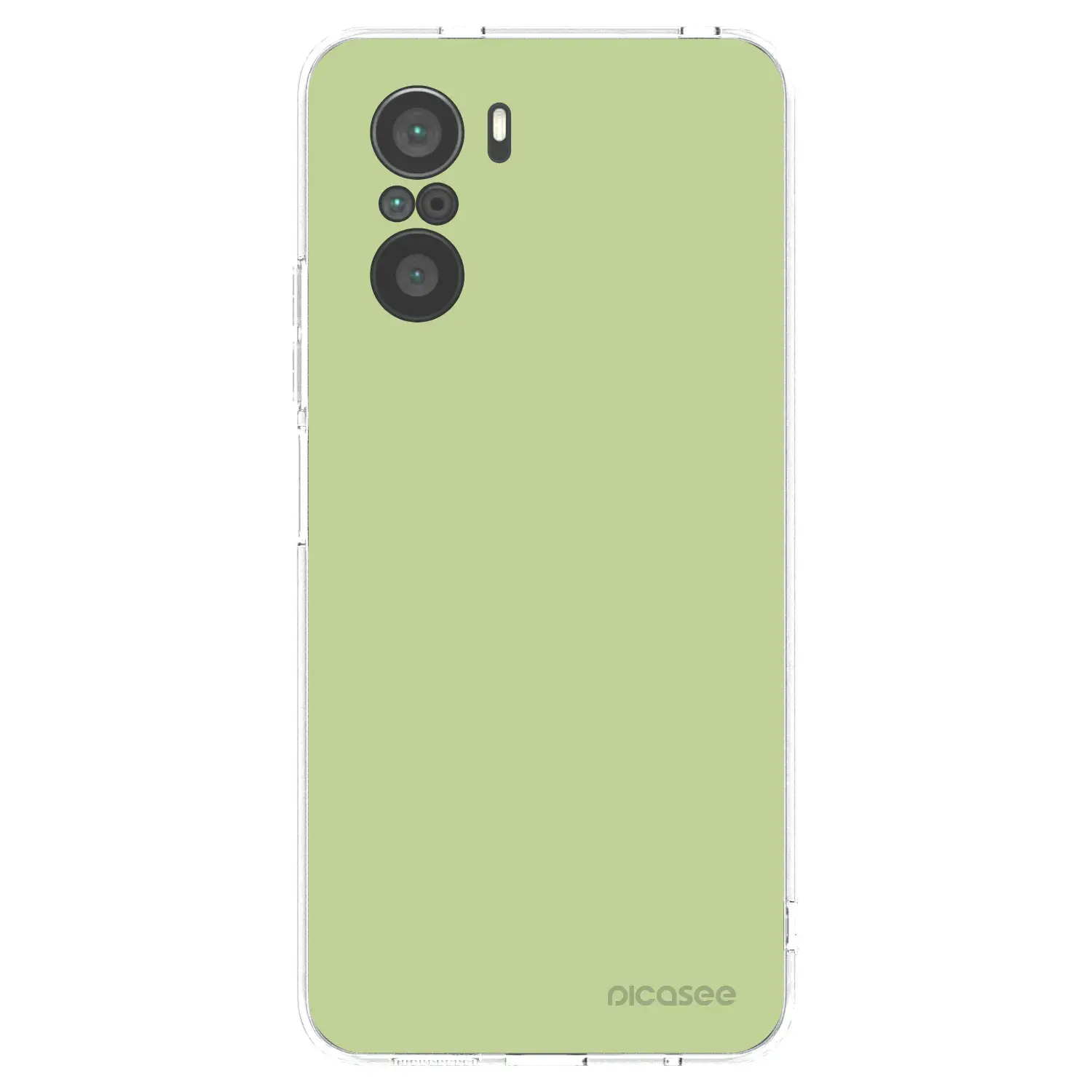 Silikonový průhledný obal pro Xiaomi Poco F3 - Heavenly Hints