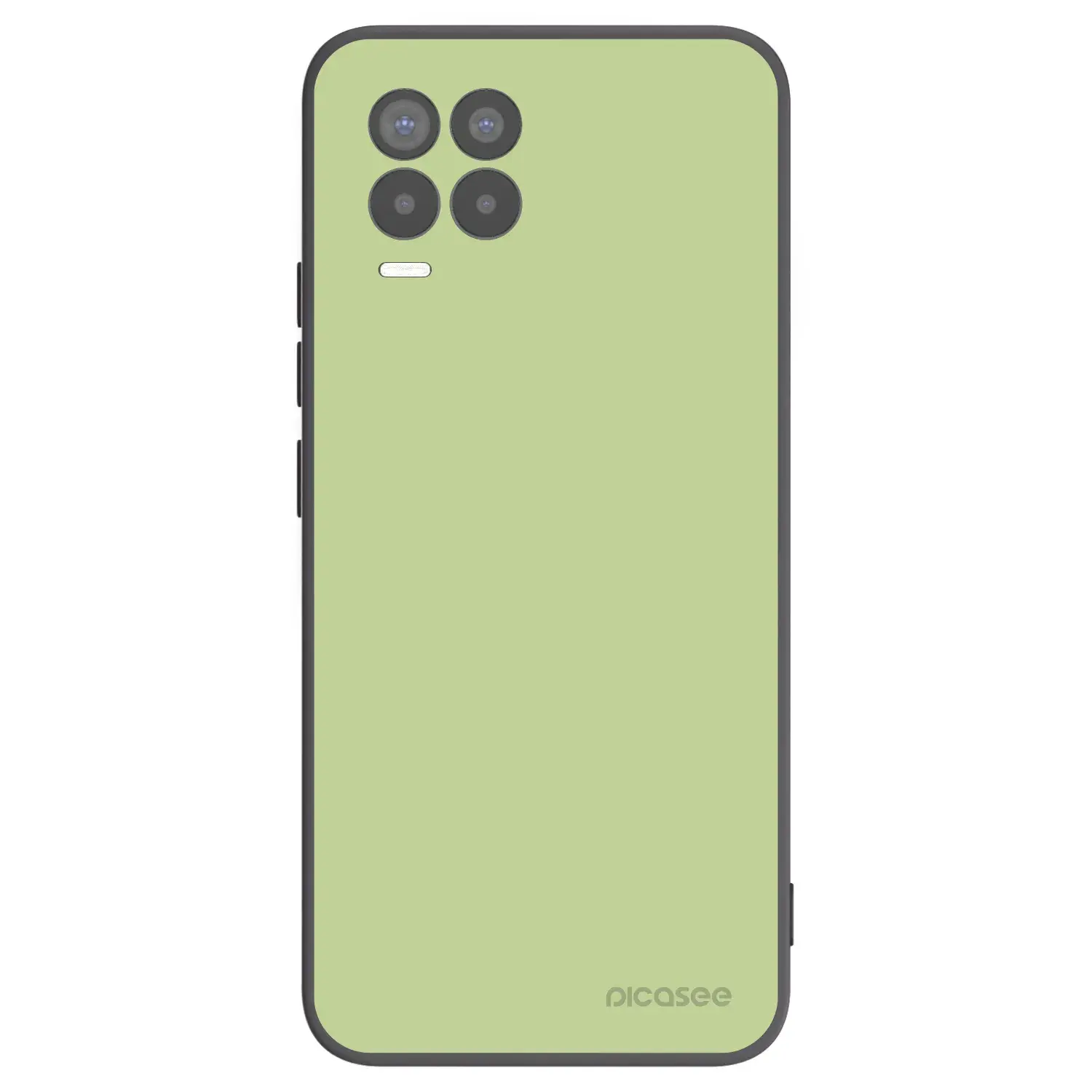 Silikonový černý obal pro Realme 8 Pro - Heavenly Hints