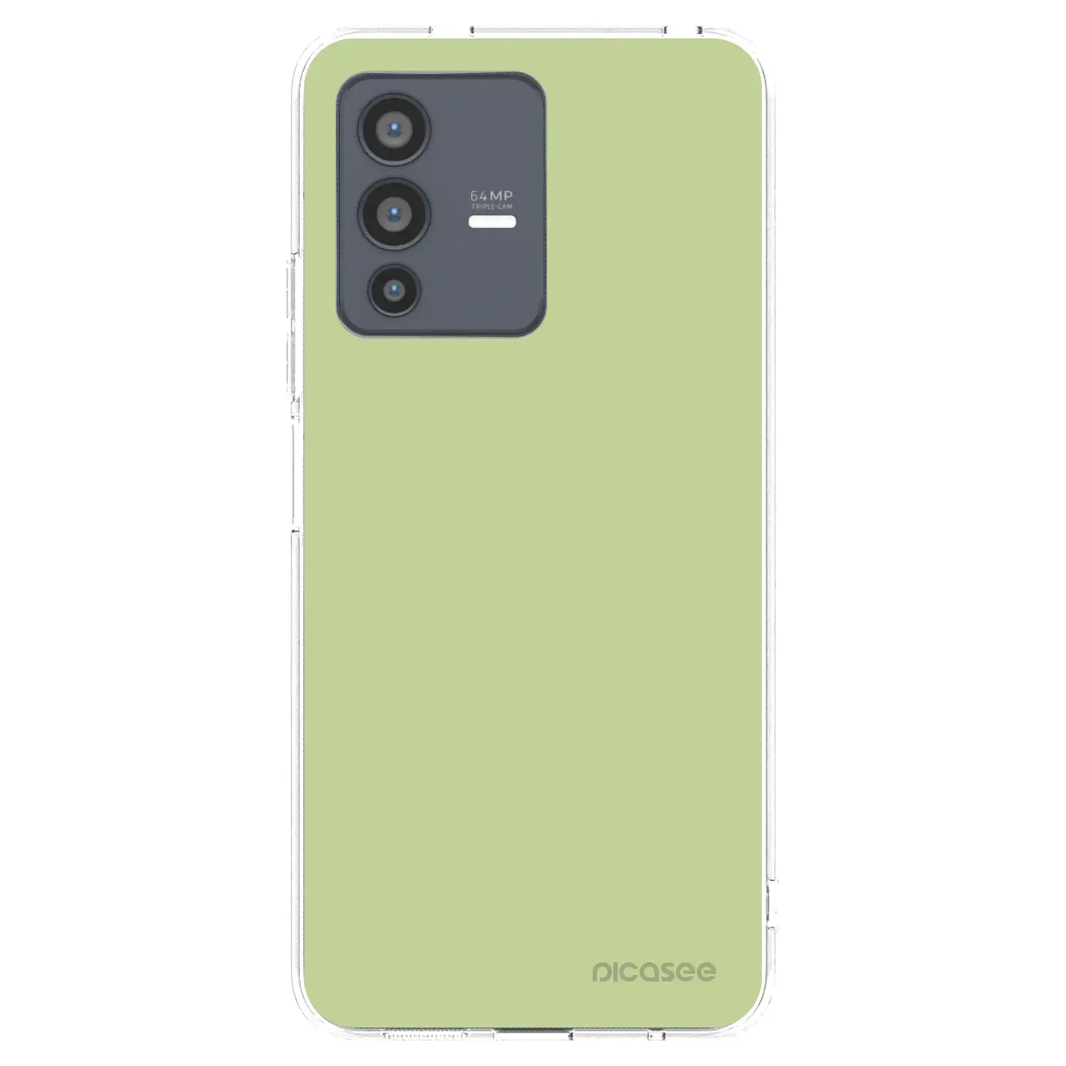 Silikonový průhledný obal pro Vivo V23 5G - Heavenly Hints