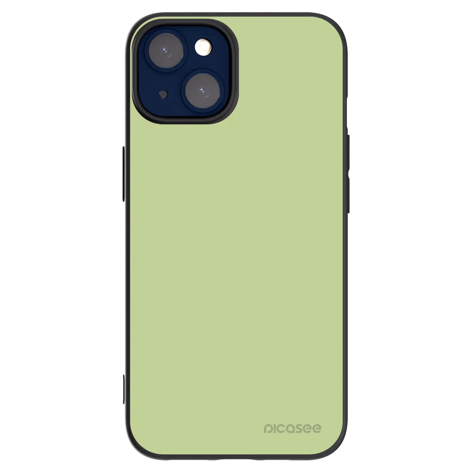 Silikonový černý obal pro Apple iPhone 14 - Heavenly Hints