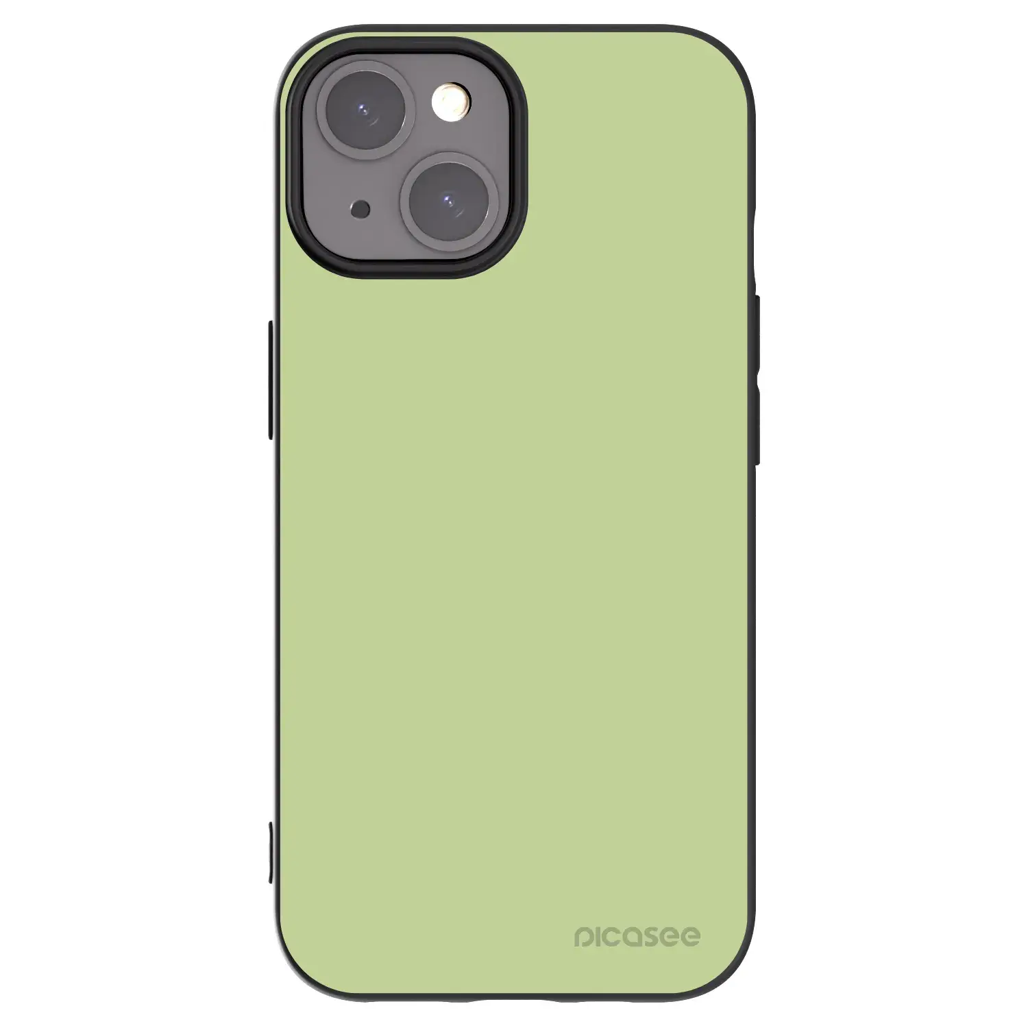 Silikonový černý obal pro Apple iPhone 15 - Heavenly Hints