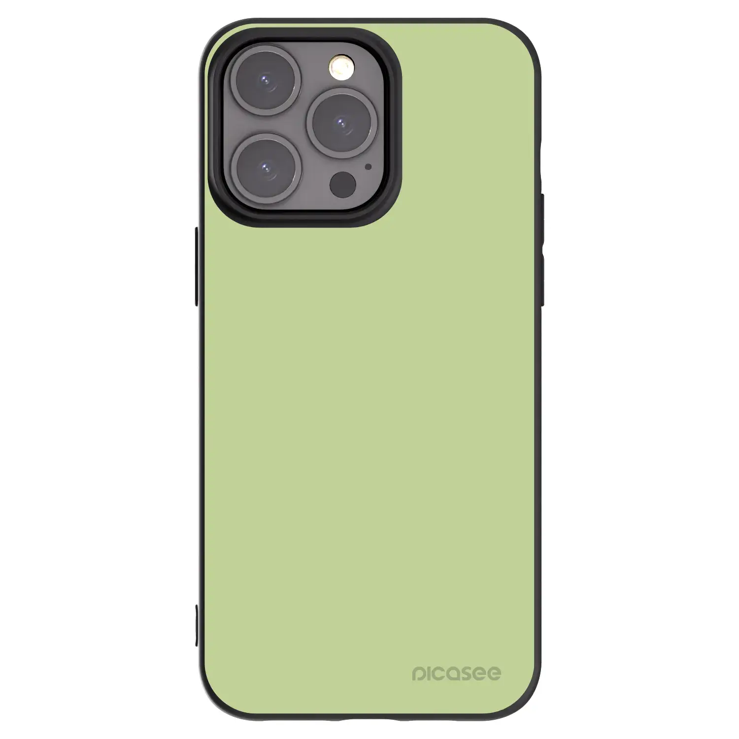 Silikonový černý obal pro Apple iPhone 15 Pro Max - Heavenly Hints