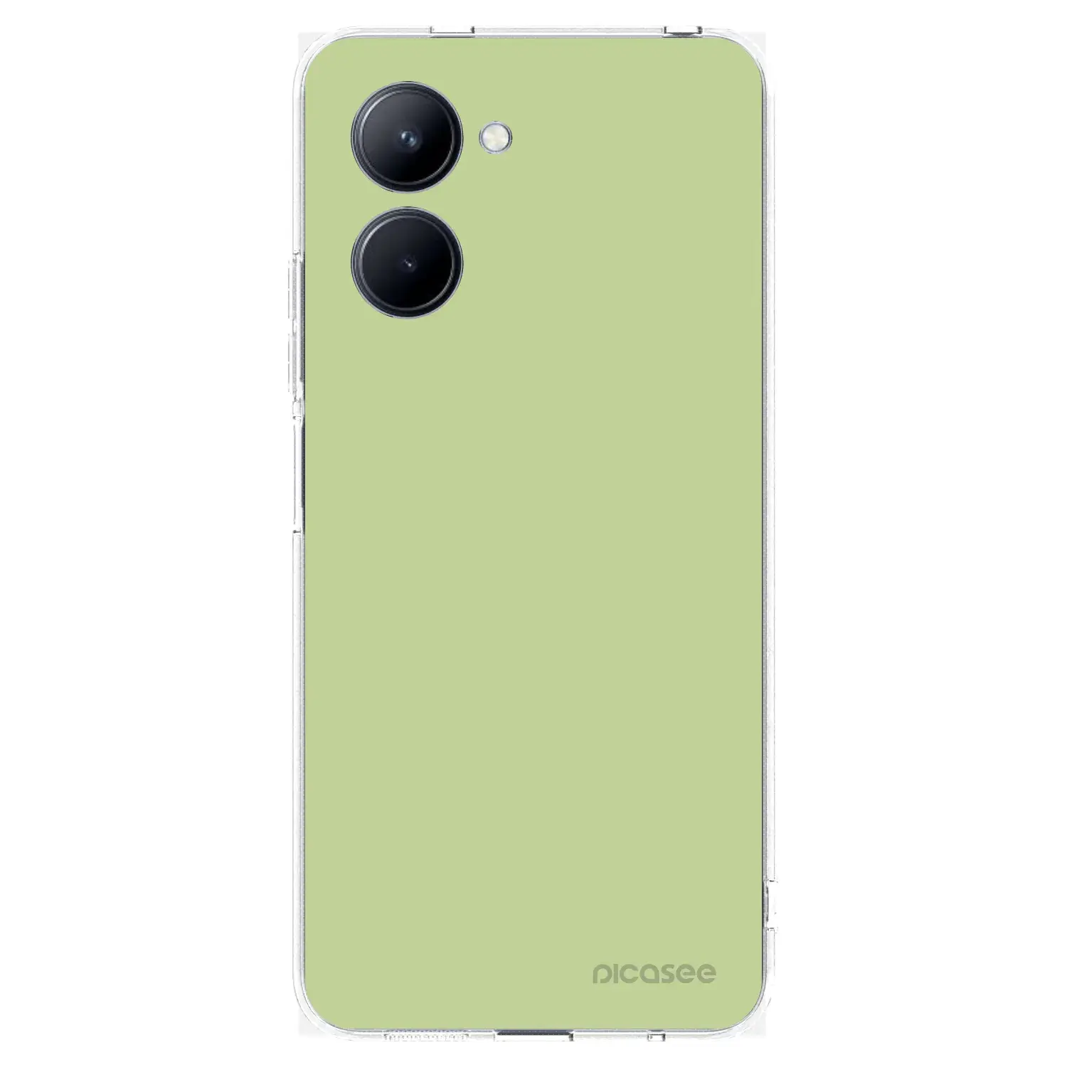 Silikonový průhledný obal pro Realme C33 (2023) - Heavenly Hints