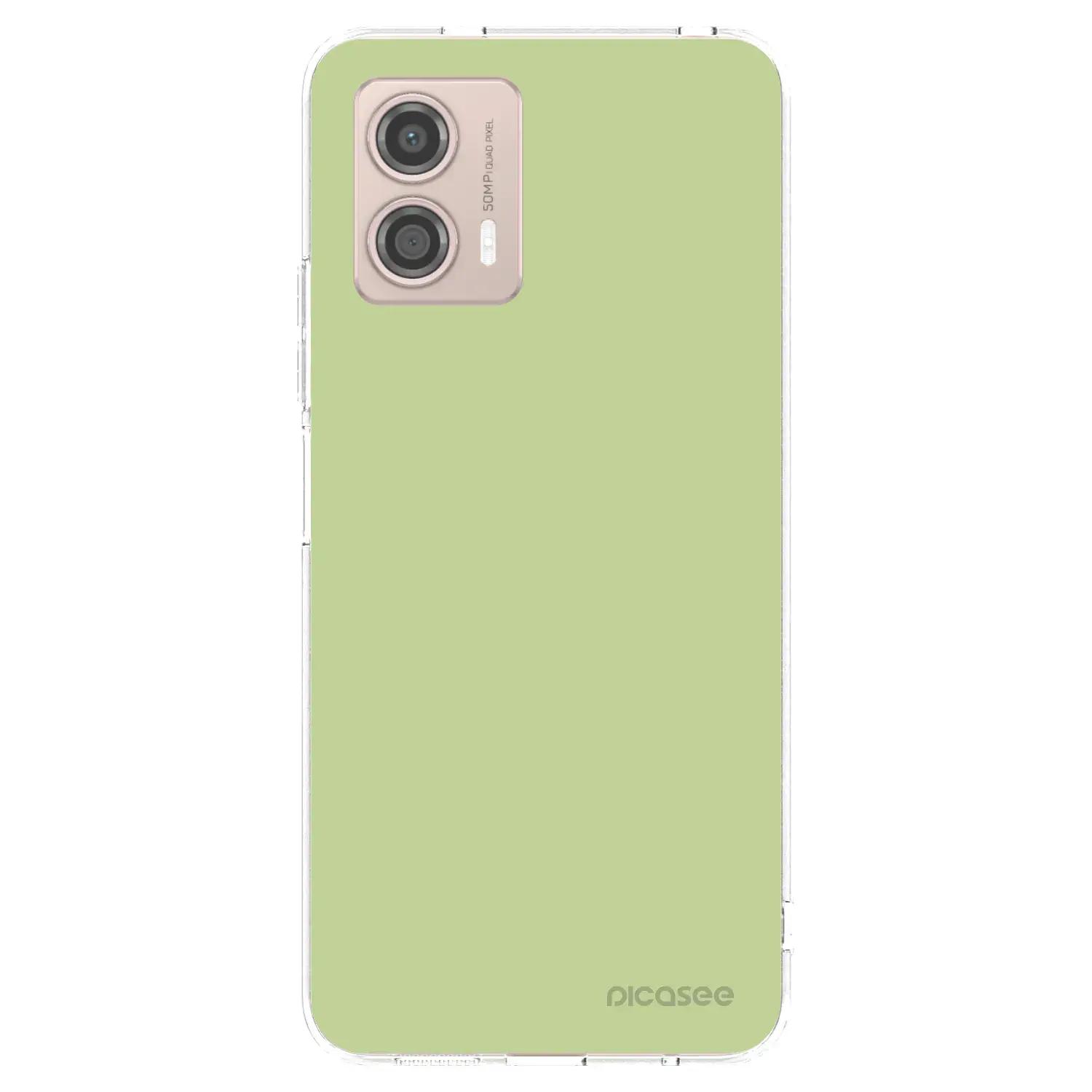 Silikonový průhledný obal pro Motorola Moto G53 5G - Heavenly Hints