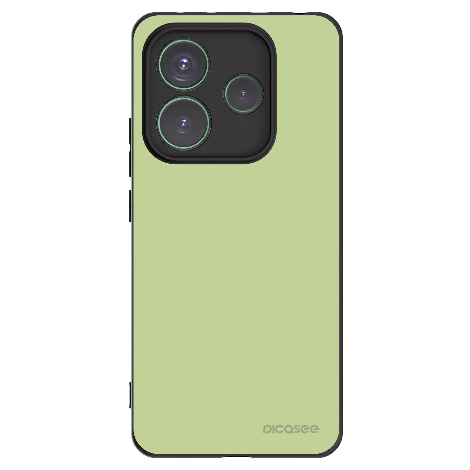 Silikonový černý obal pro Xiaomi Redmi Note 14 5G - Heavenly Hints