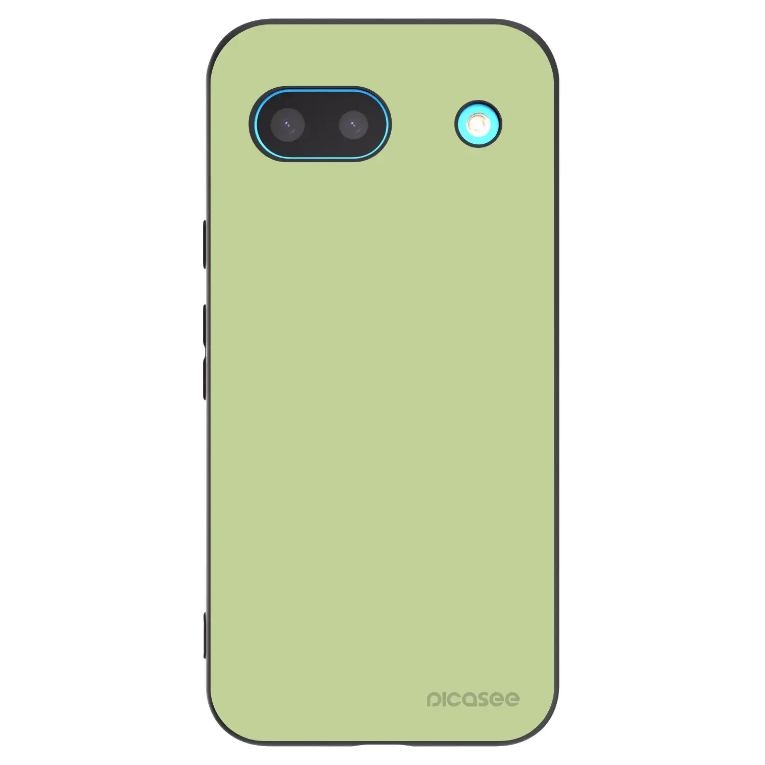 Silikonový černý obal pro Google Pixel 8a - Heavenly Hints