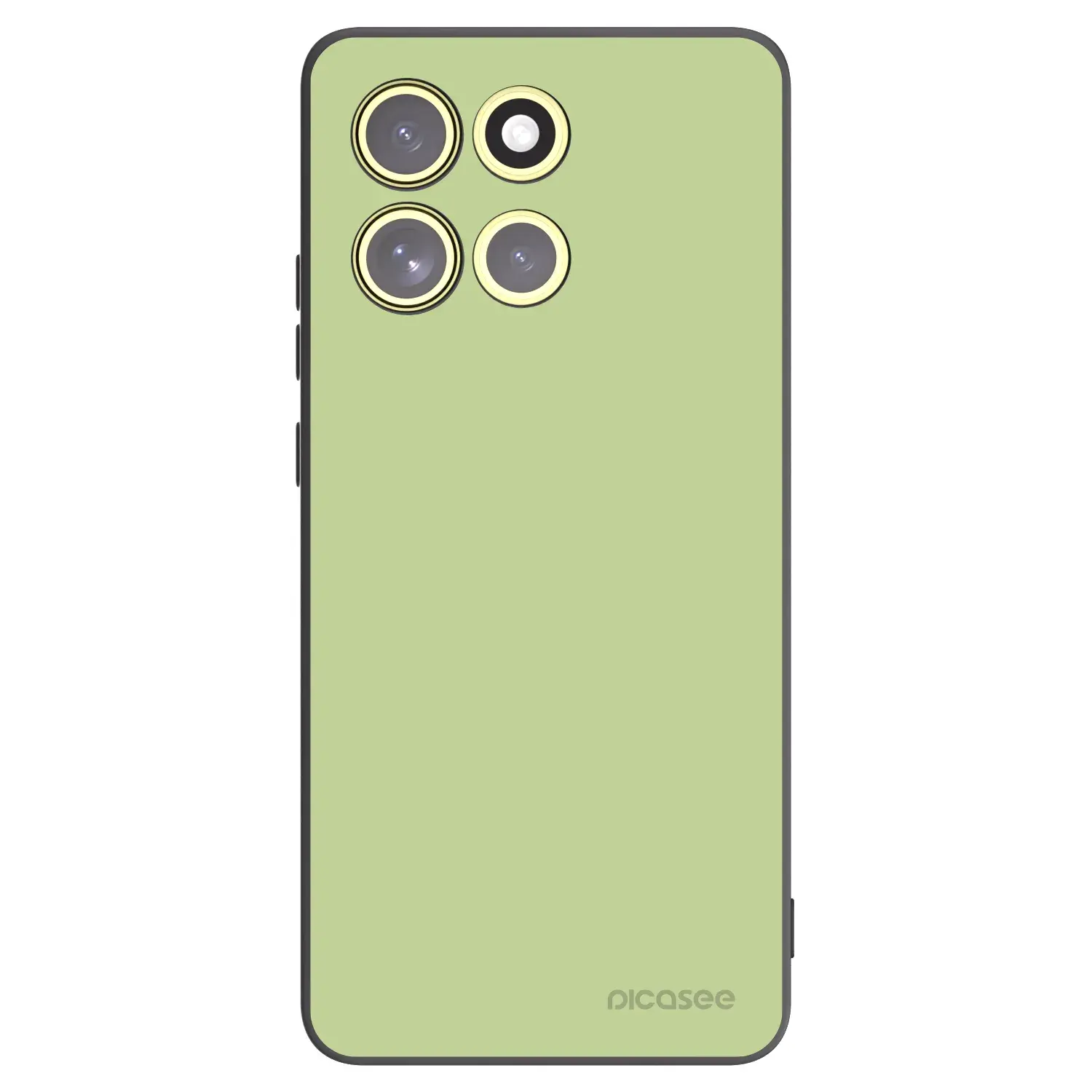 Silikonový černý obal pro Motorola Moto G86 5G - Heavenly Hints