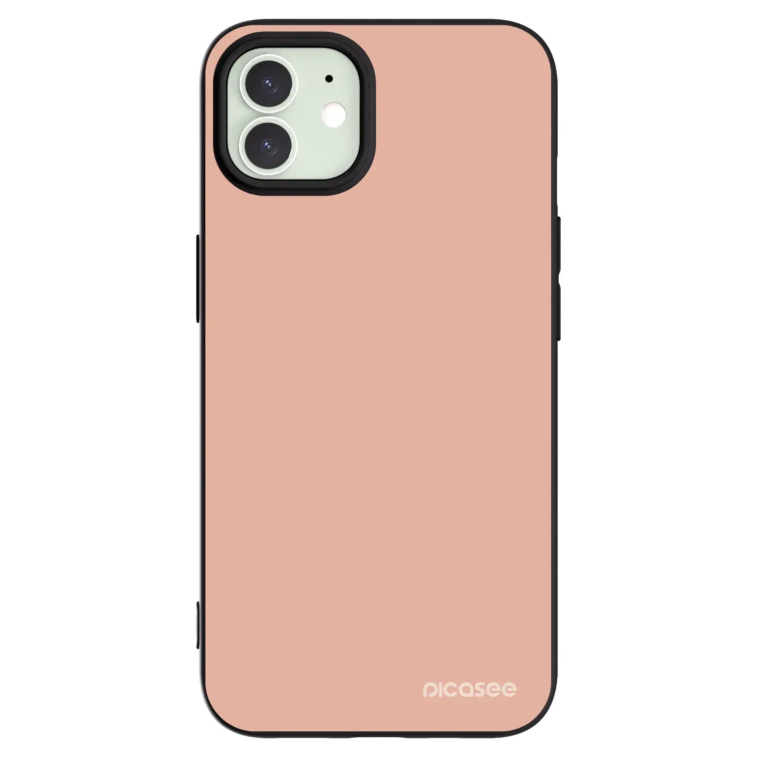 Silikonový černý obal pro Apple iPhone 12 - Lullaby