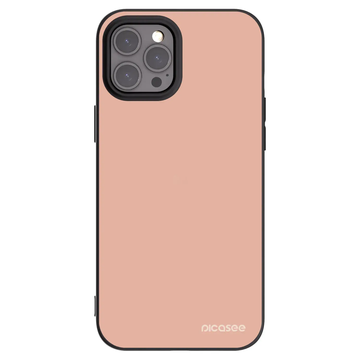Silikonový černý obal pro Apple iPhone 12 Pro Max - Lullaby
